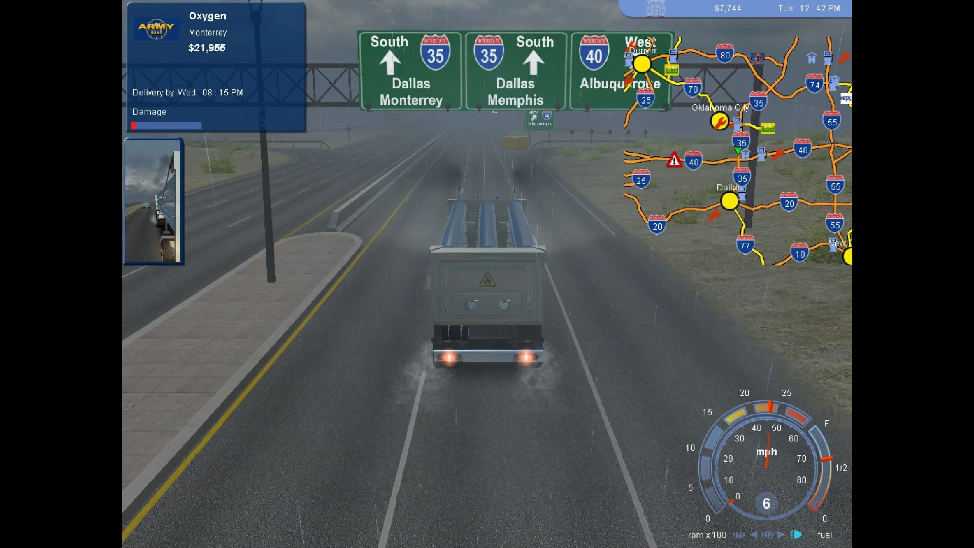 18 Wheels of Steel: Pedal to the Metal screenshot 6