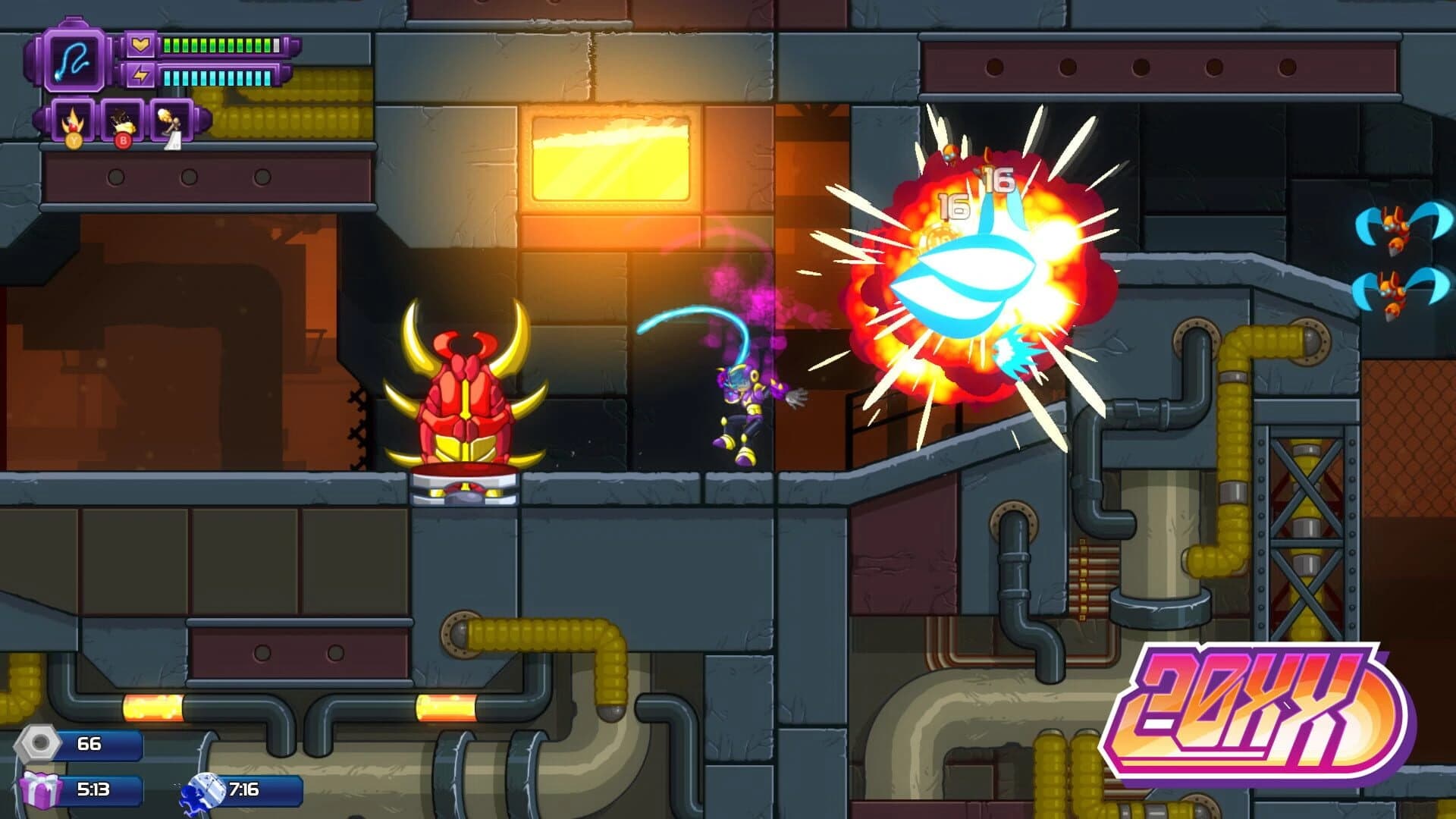 20XX: Hawk Character screenshot 2