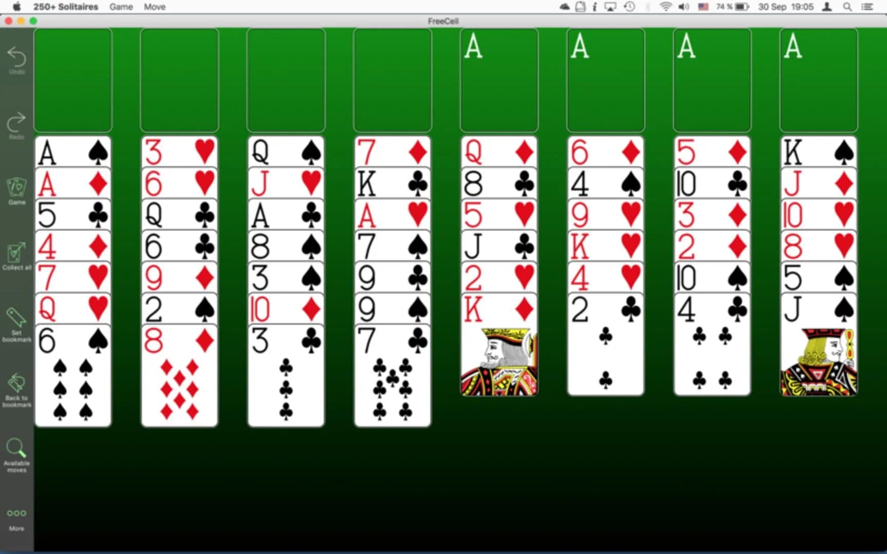 250+ Solitaires screenshot 3