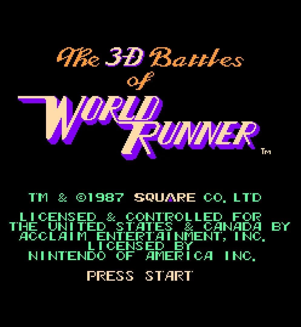 3-D WorldRunner screenshot 1