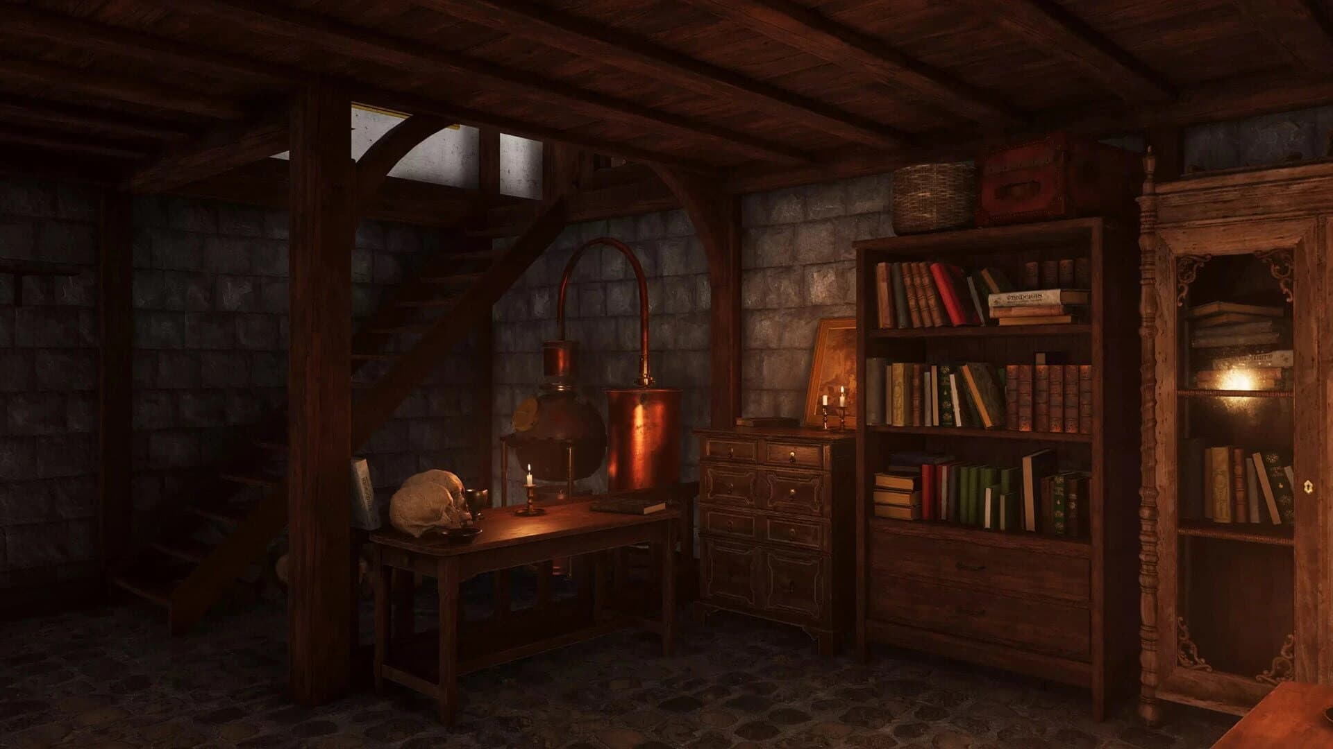 3D Puzzle: Alchemist House screenshot 1
