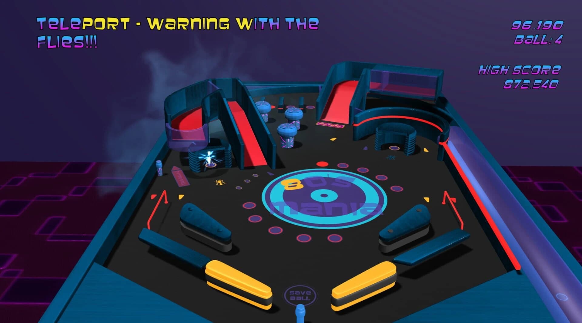 80's Mania Pinball screenshot 1