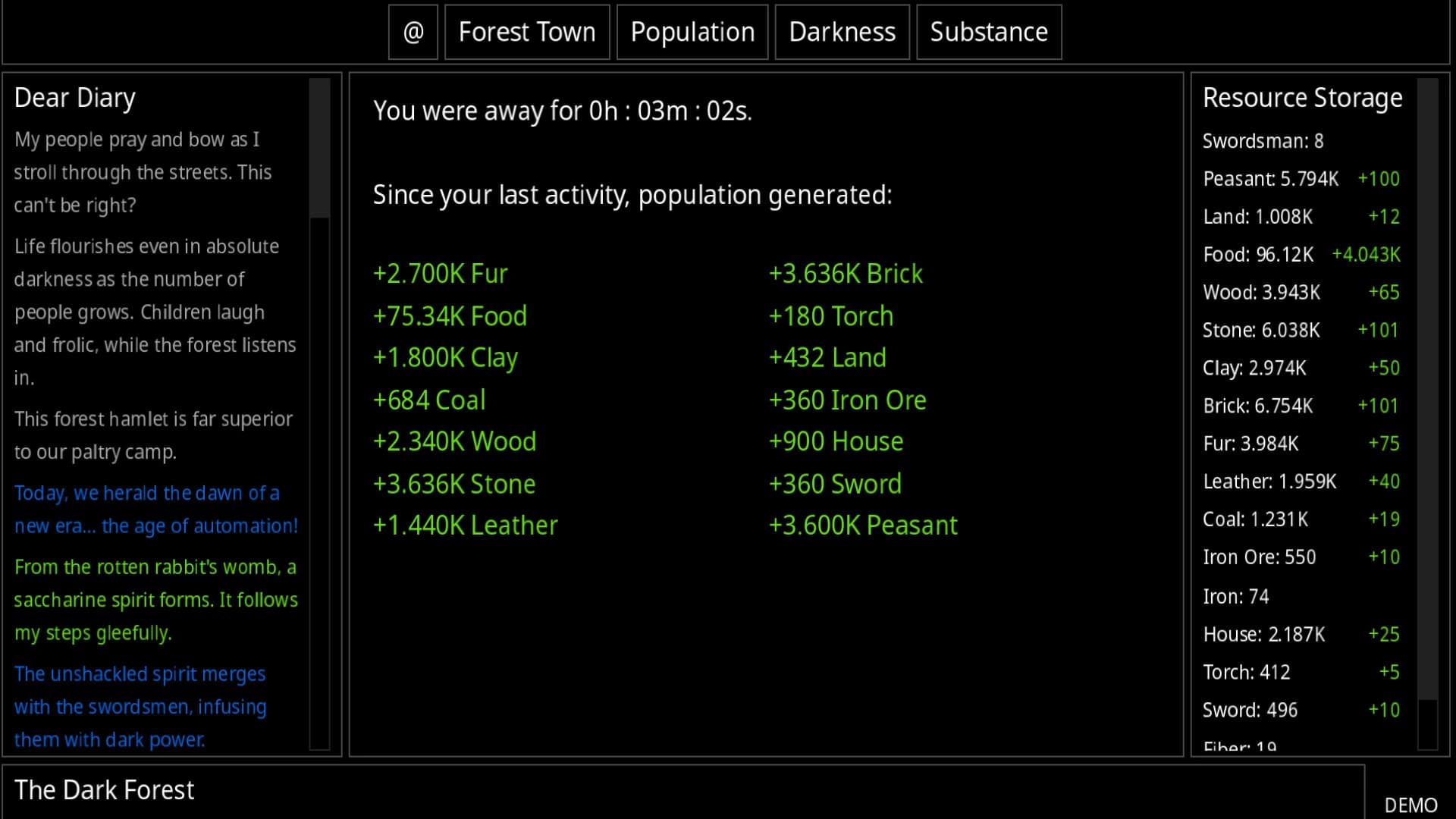 A Dark Forest screenshot 4