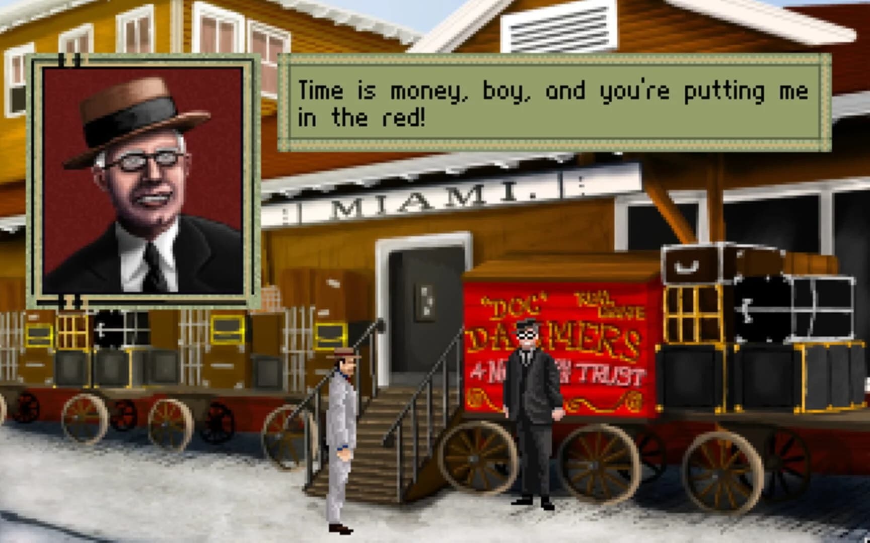 A Golden Wake screenshot 1
