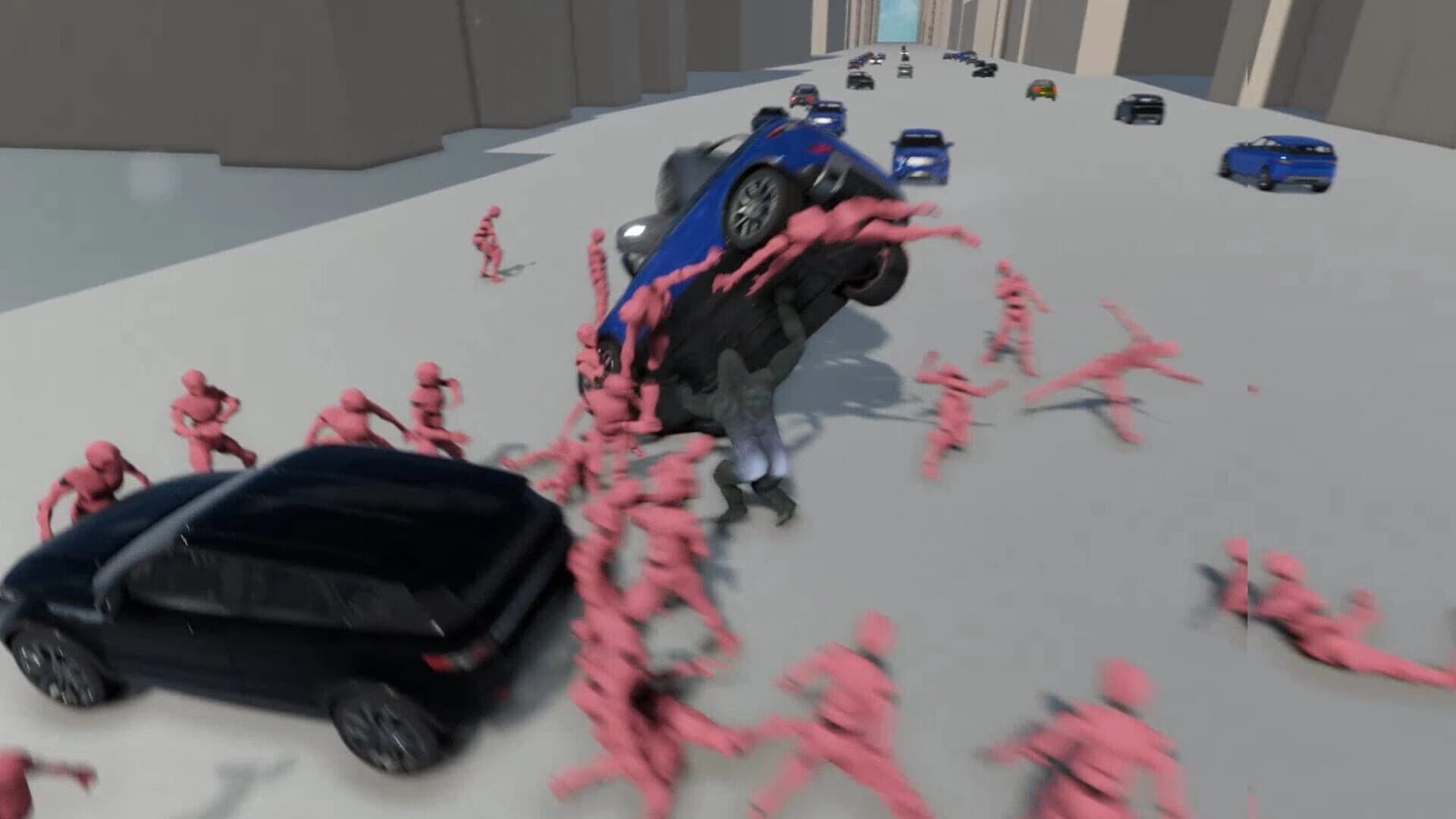 A Gorilla vs. 100 Men Simulator screenshot 1