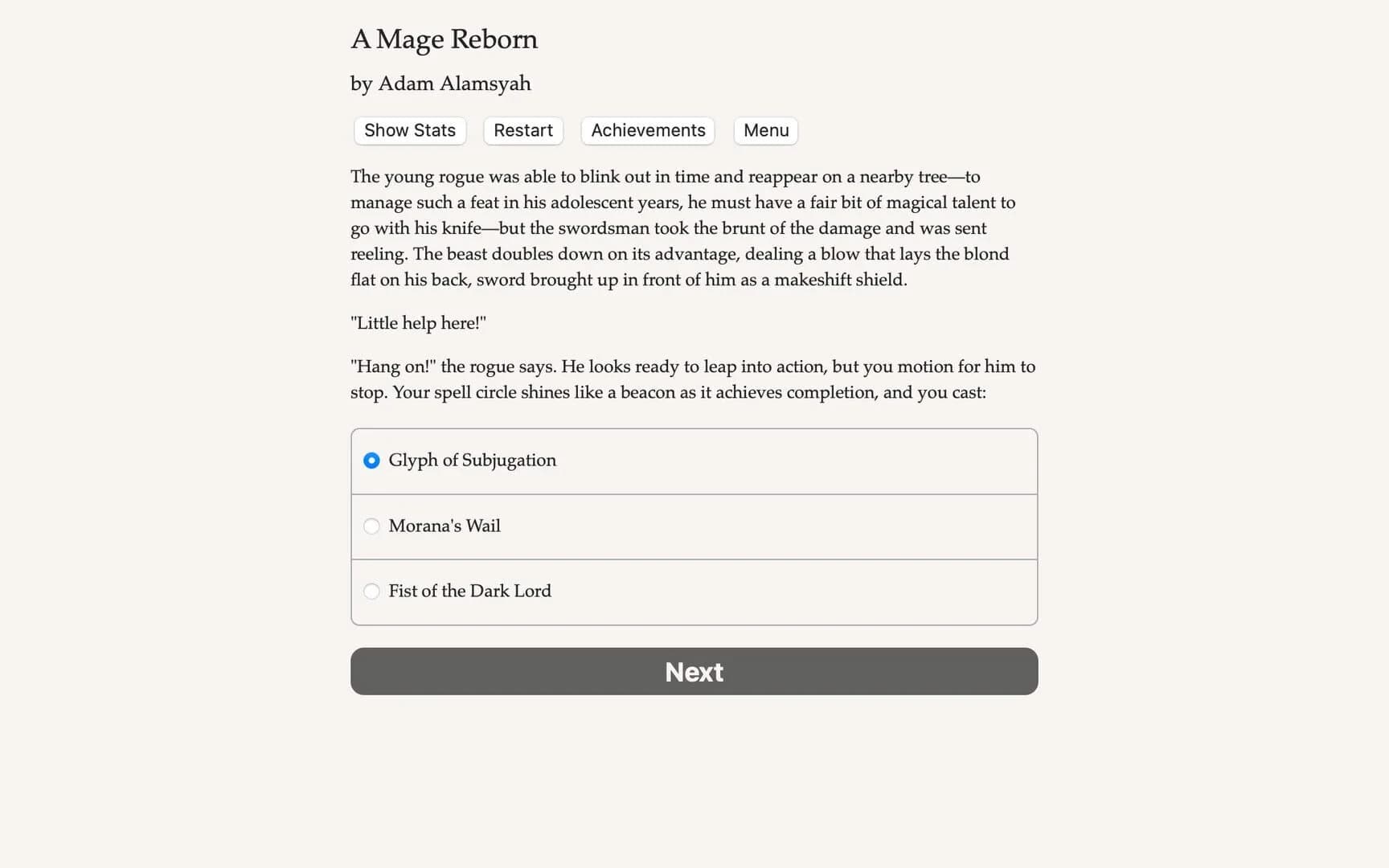 A Mage Reborn screenshot 5