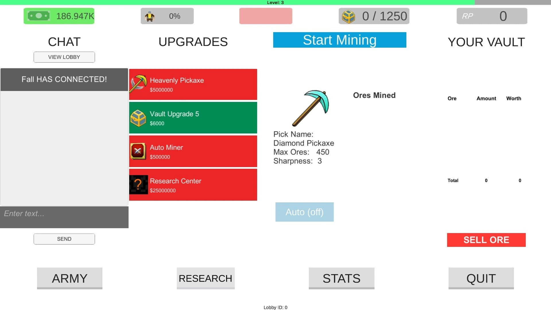 A Mining Game screenshot 2