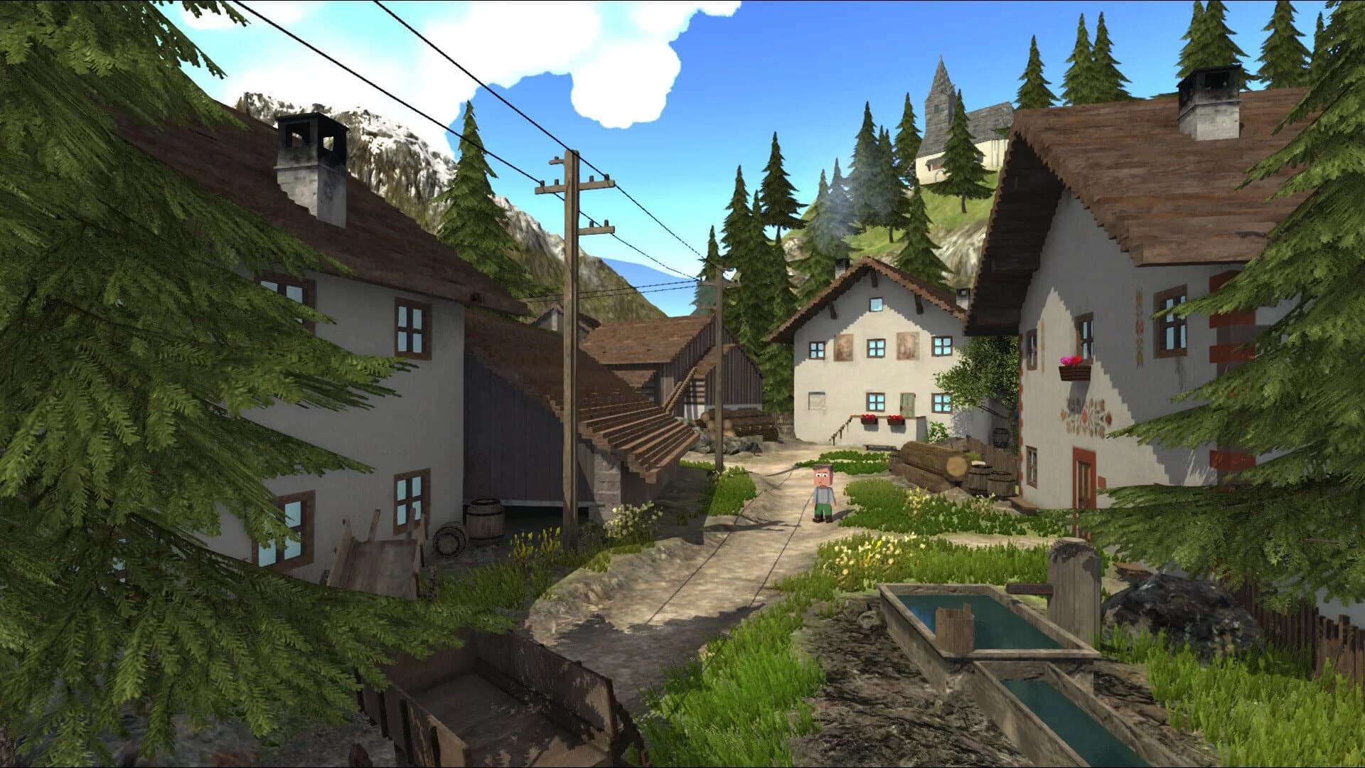 A Painter's Tale: Curon, 1950 screenshot 3