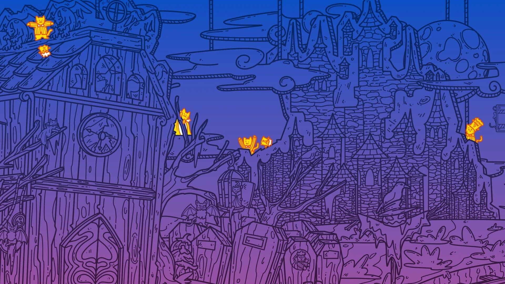 A Park Full of Cats: Haunted Ride screenshot 3