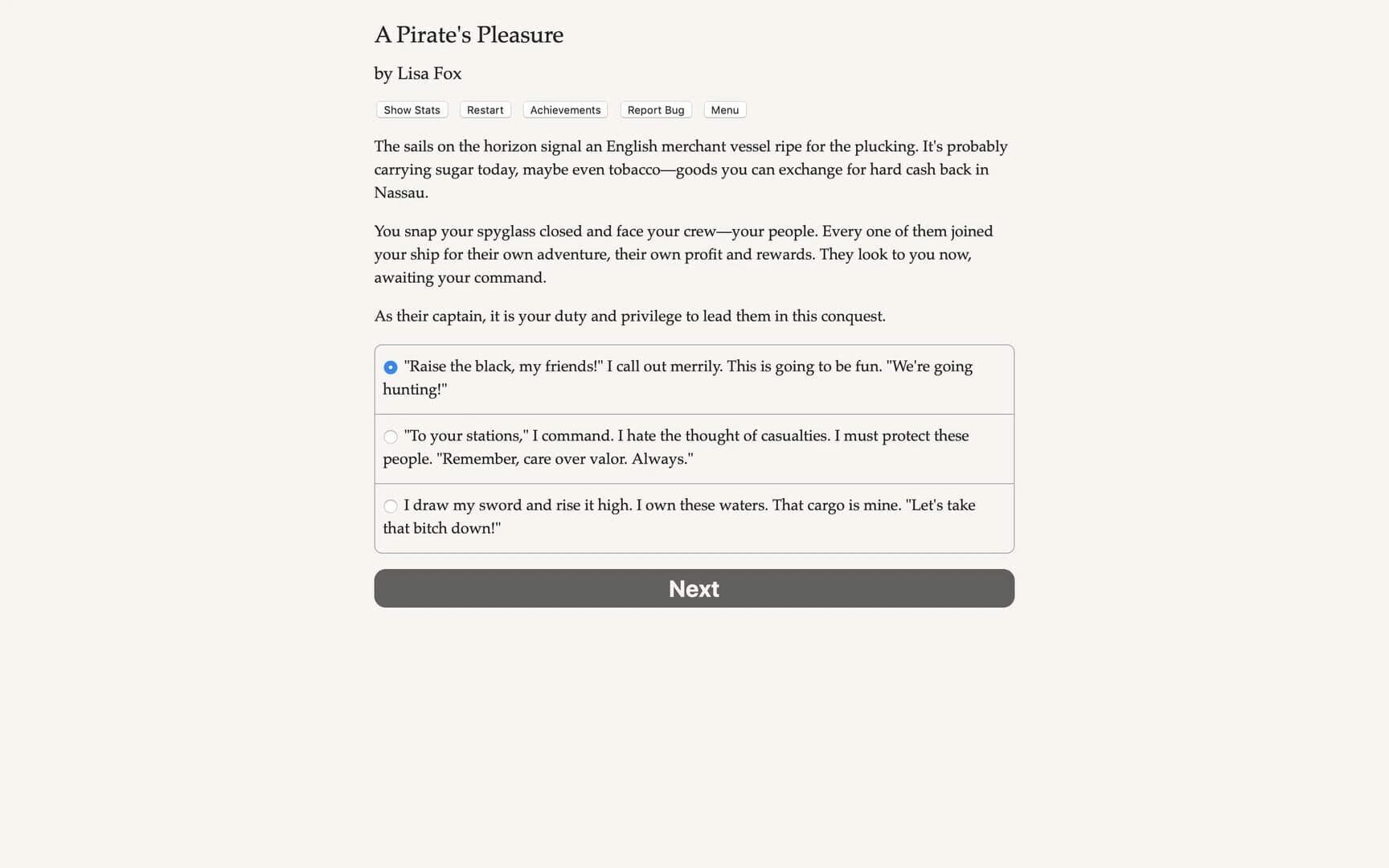 A Pirate's Pleasure screenshot 1