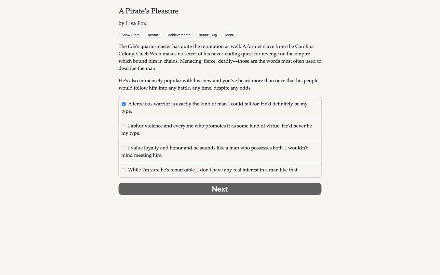 A Pirate's Pleasure screenshot 2