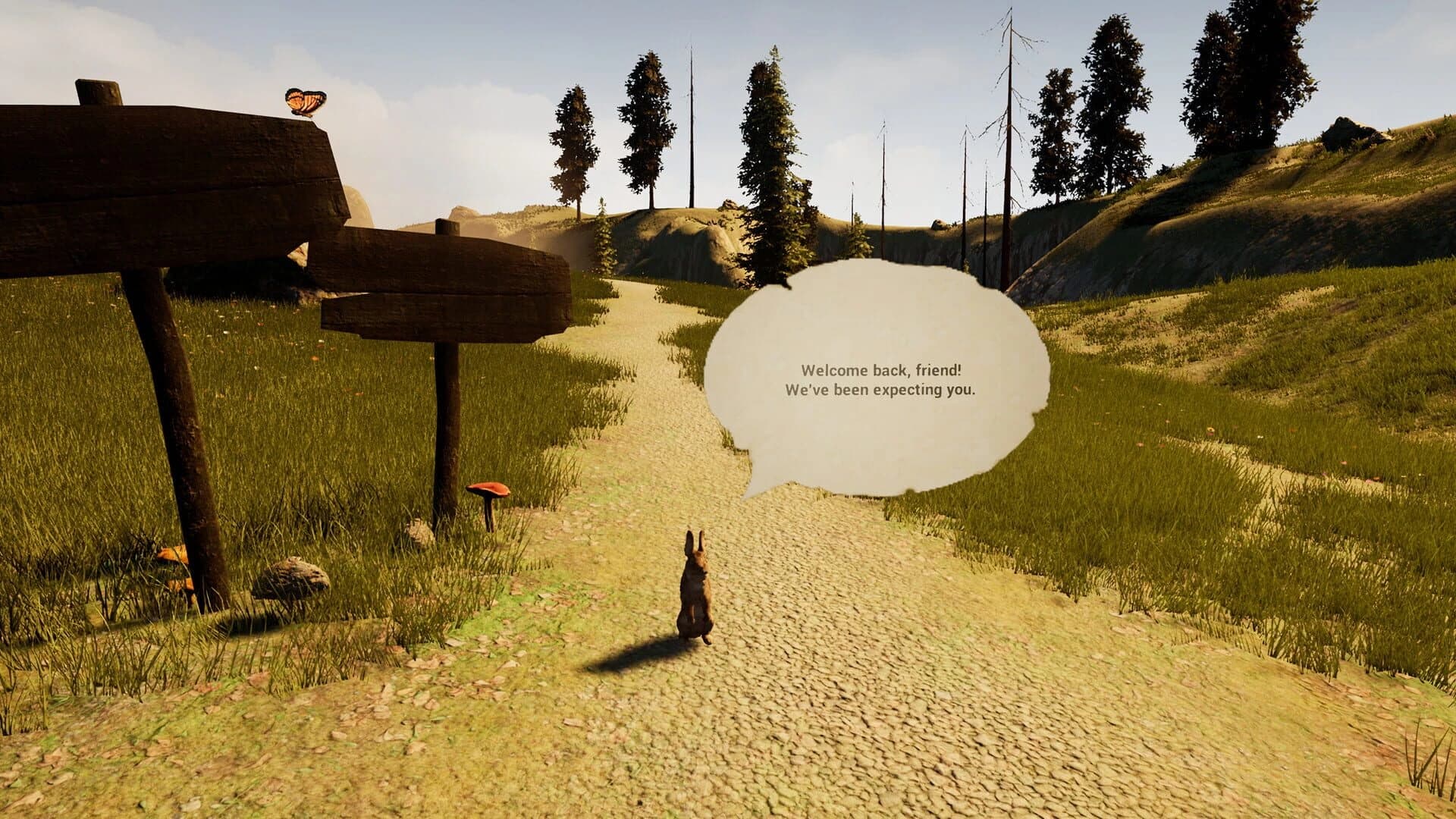 A Rabbit and the Mystic Fog screenshot 2