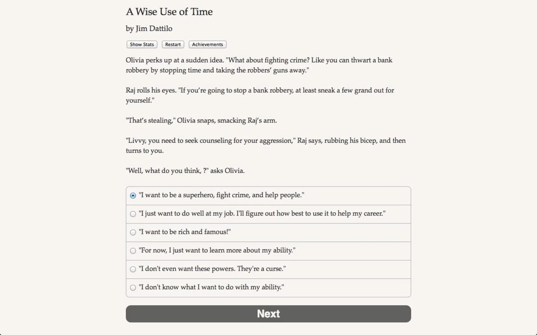 A Wise Use of Time screenshot 2