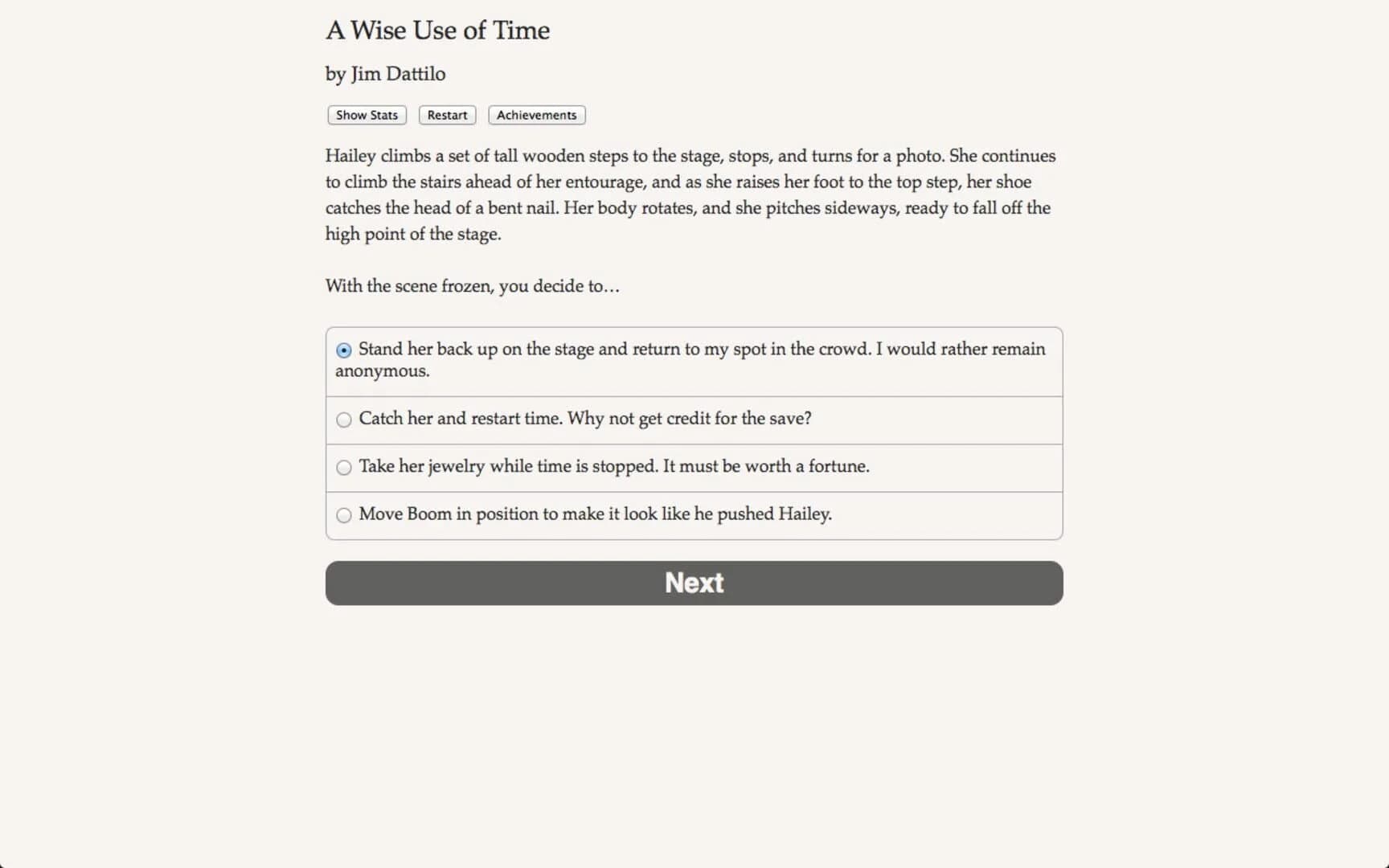 A Wise Use of Time screenshot 1