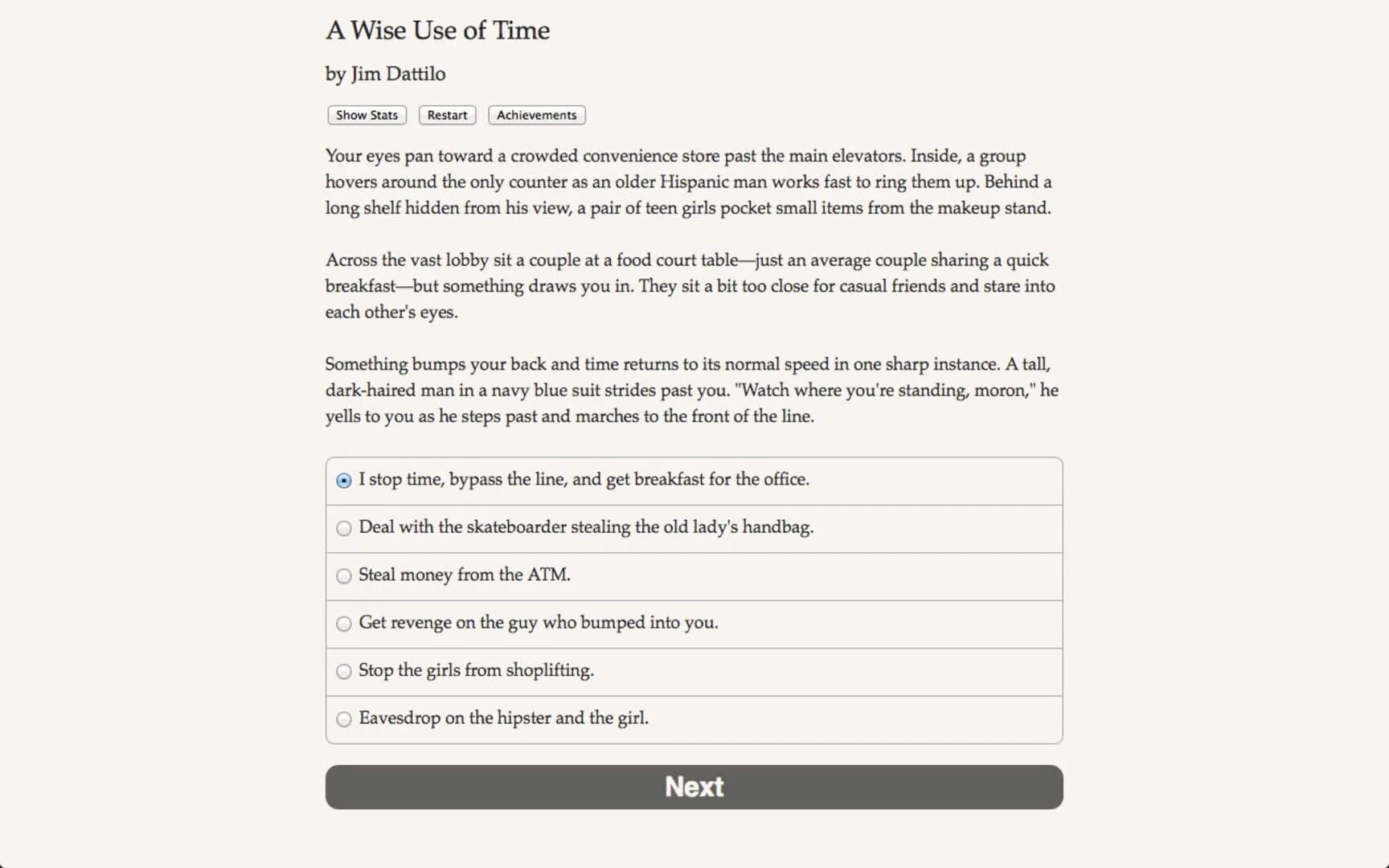 A Wise Use of Time screenshot 5