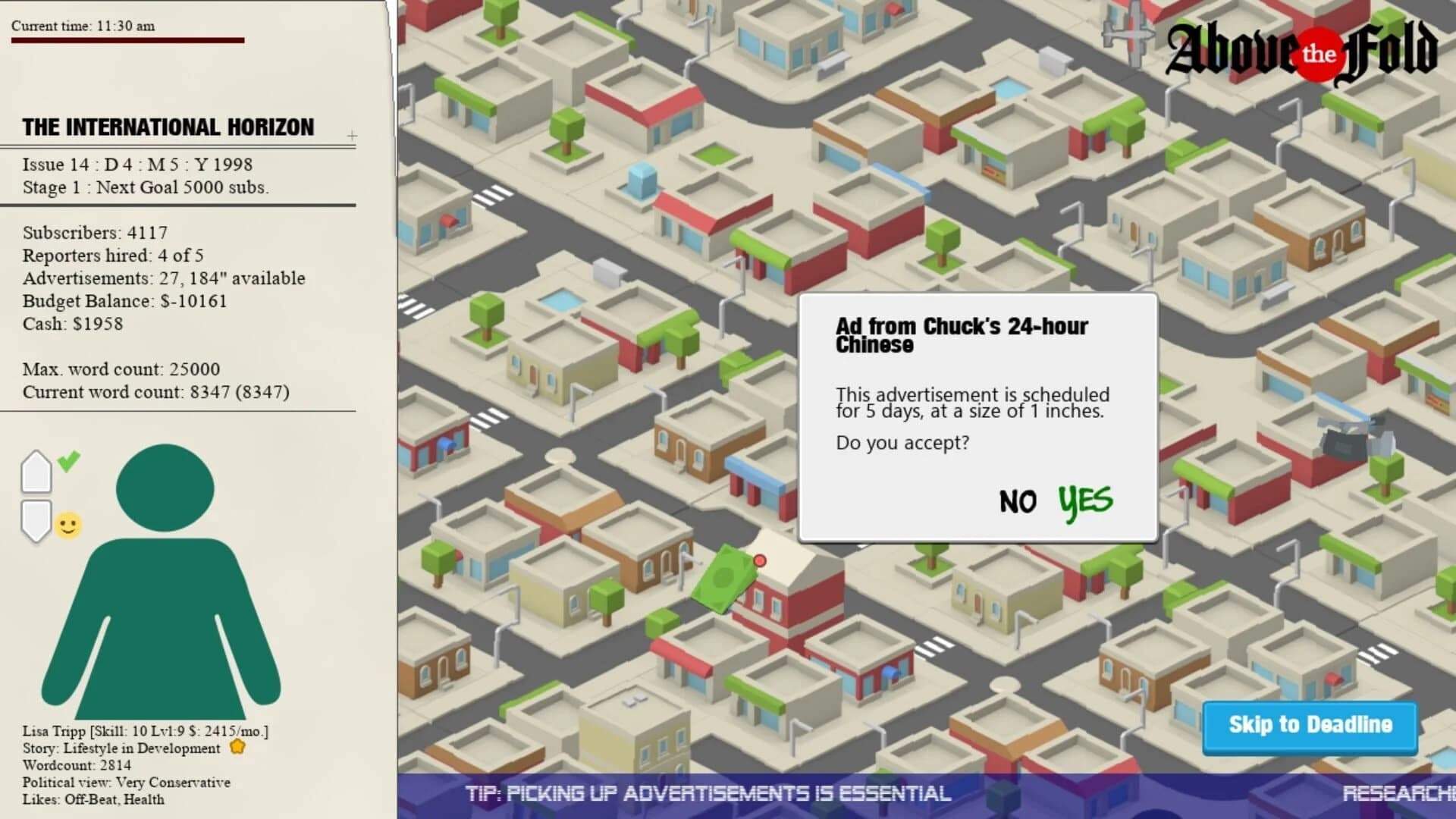 Above the Fold screenshot 2