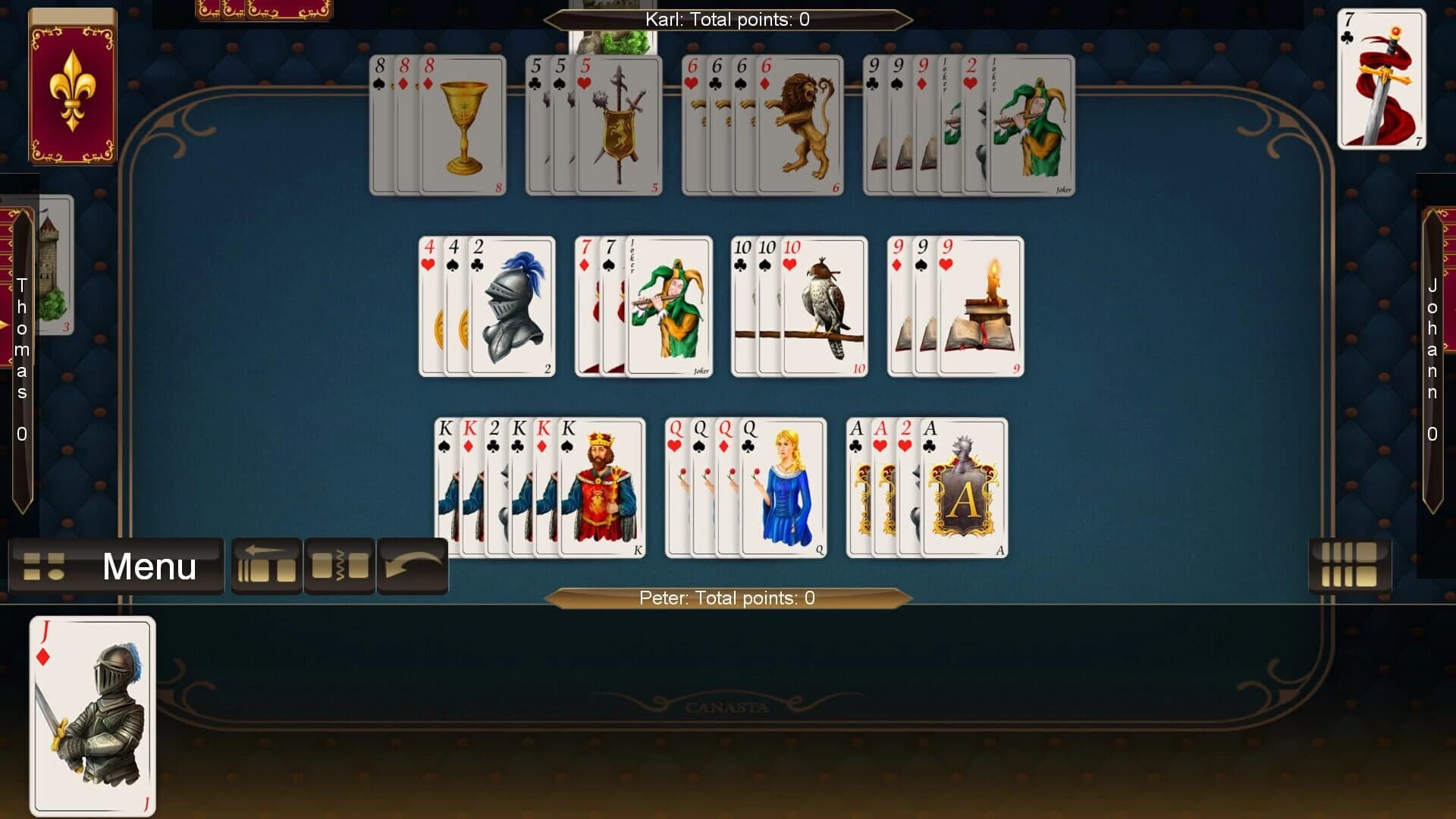 Absolute Canasta for Windows 11 screenshot 2