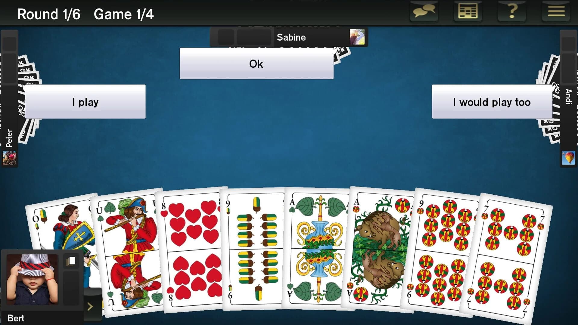 Absolute Schafkopf for Windows 11 screenshot 2