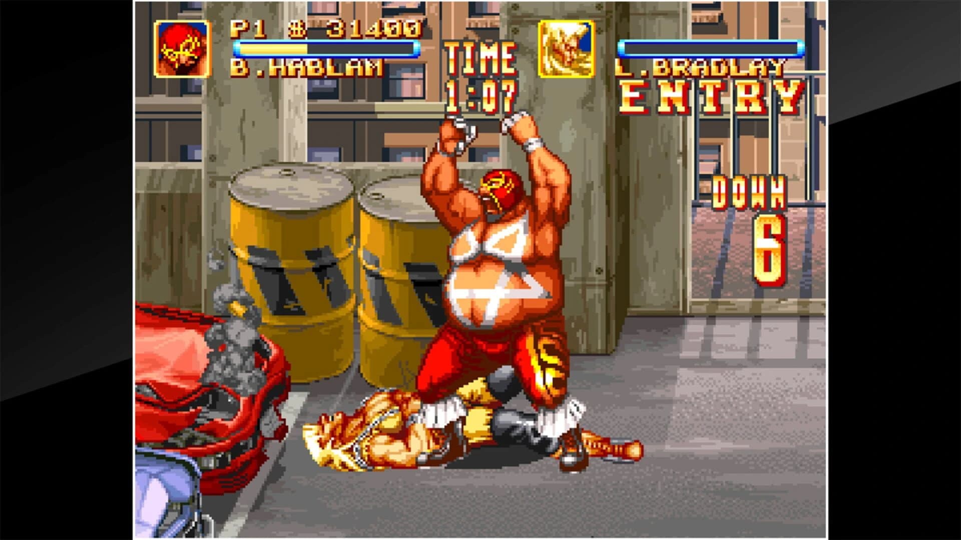 ACA Neo Geo: 3 Count Bout screenshot 5