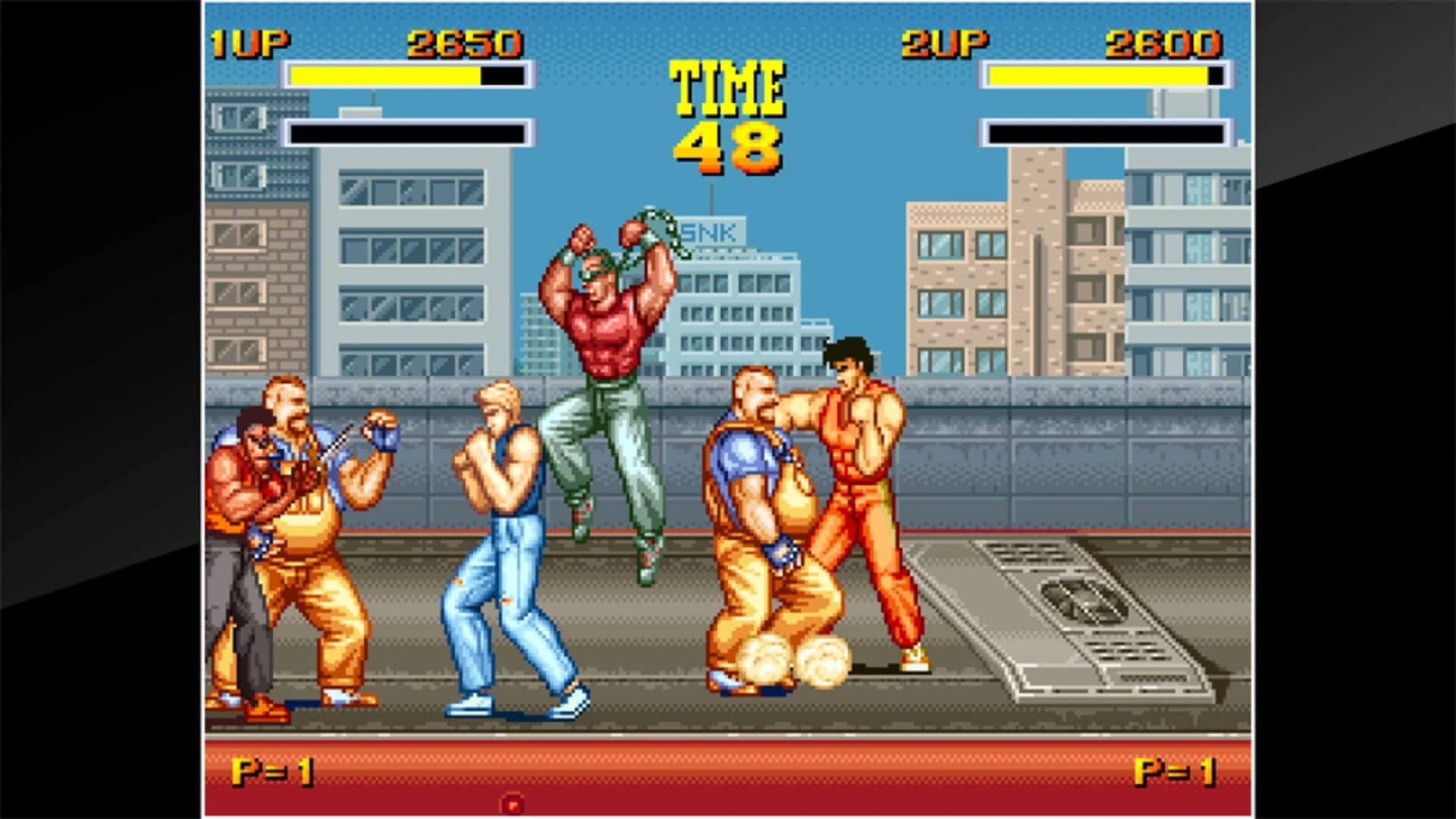 ACA Neo Geo: Burning Fight screenshot 2