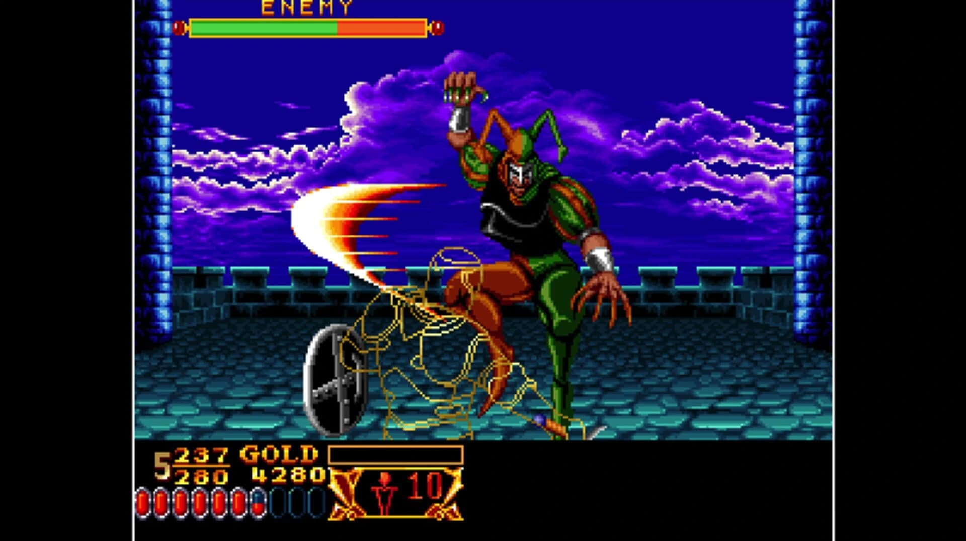 ACA Neo Geo: Crossed Swords screenshot 3