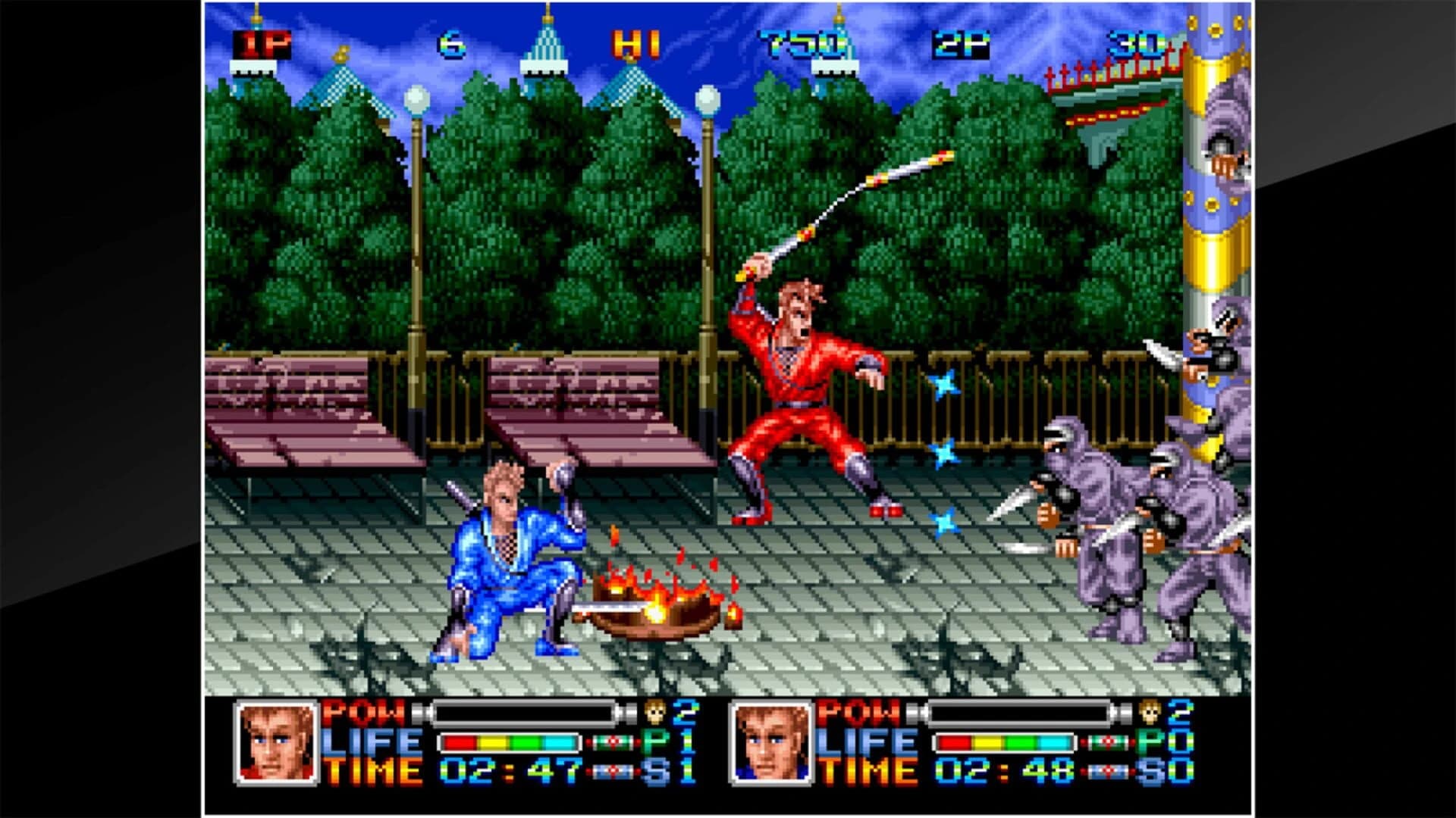 ACA Neo Geo: Ninja Combat screenshot 2