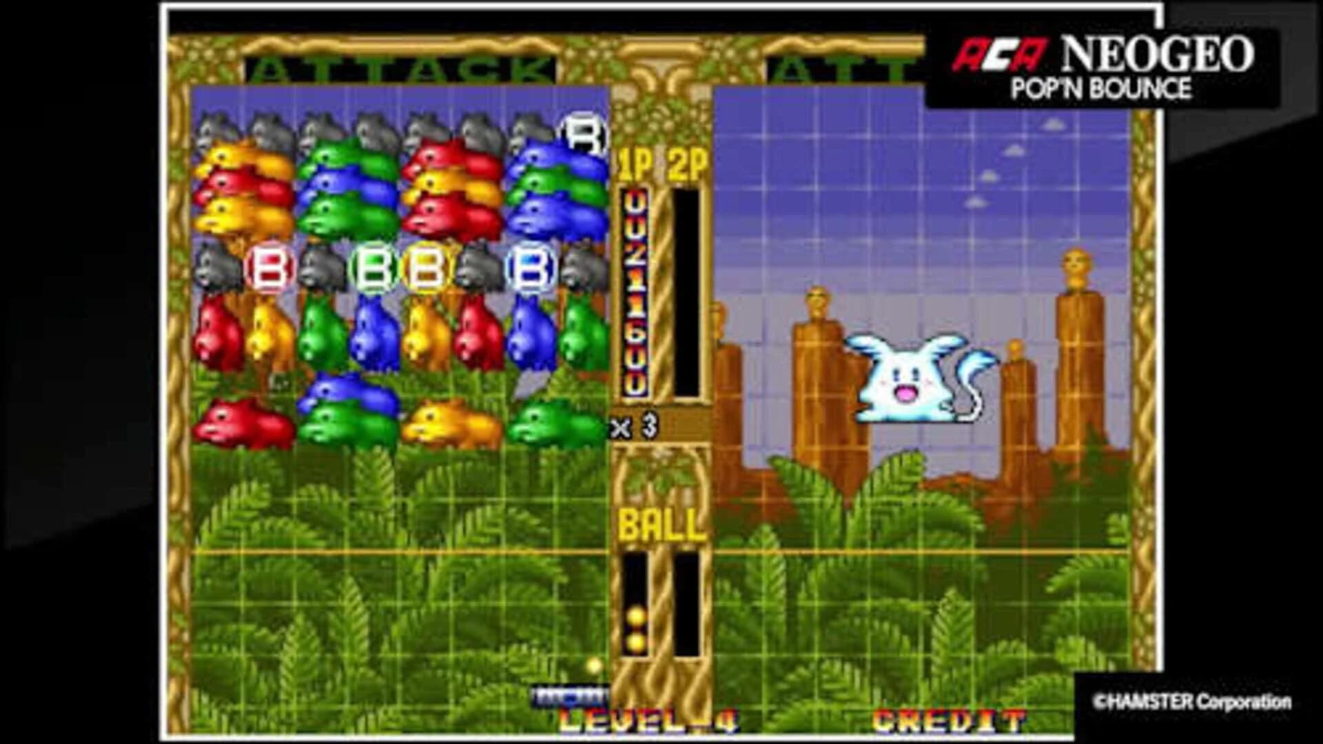 ACA NeoGeo: Pop'N Bounce screenshot 1