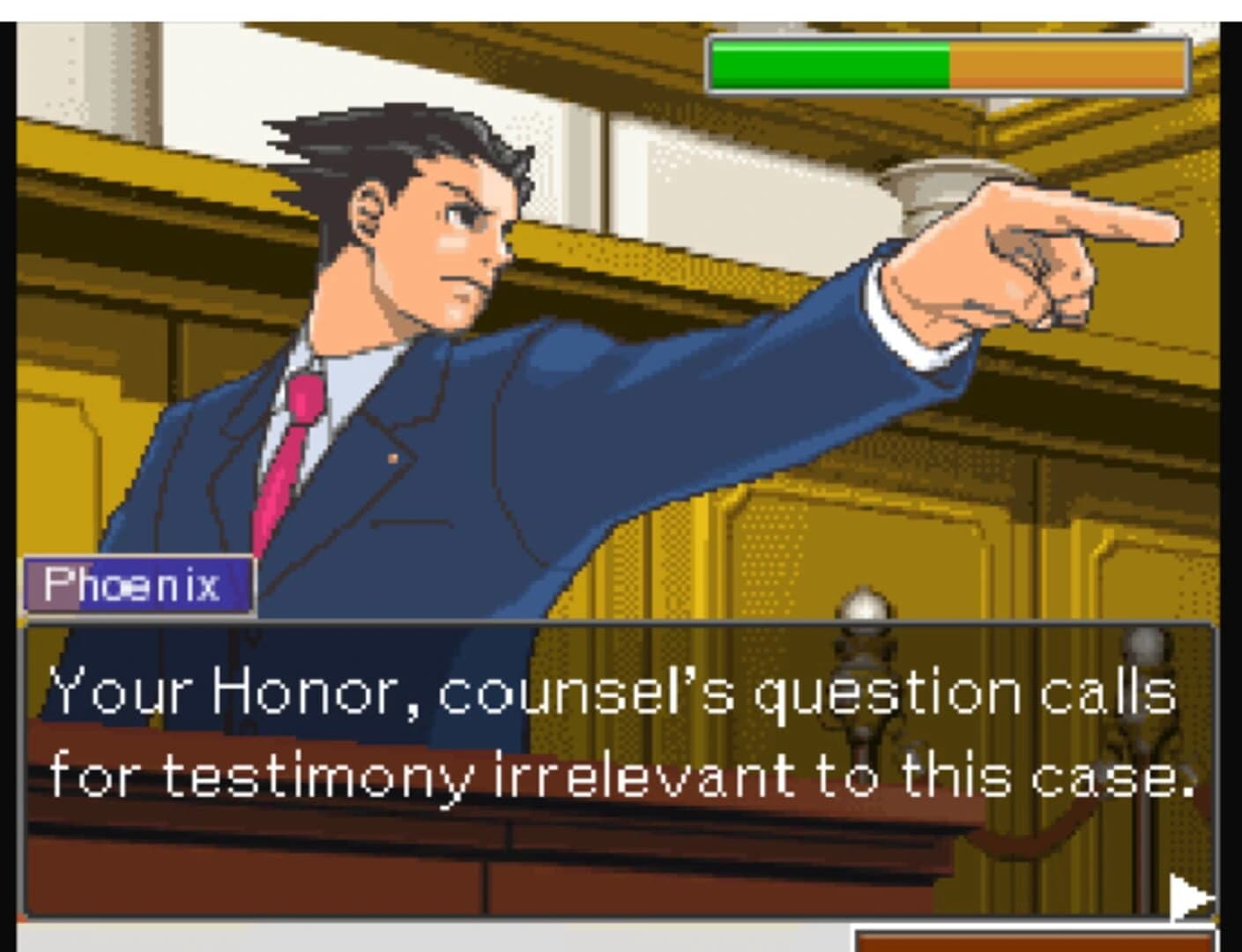Ace Attorney - The First Turnabout Redux screenshot 1