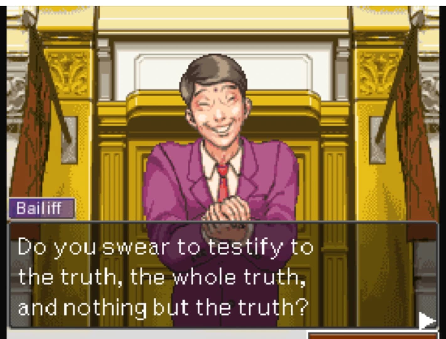 Ace Attorney - The First Turnabout Redux screenshot 2
