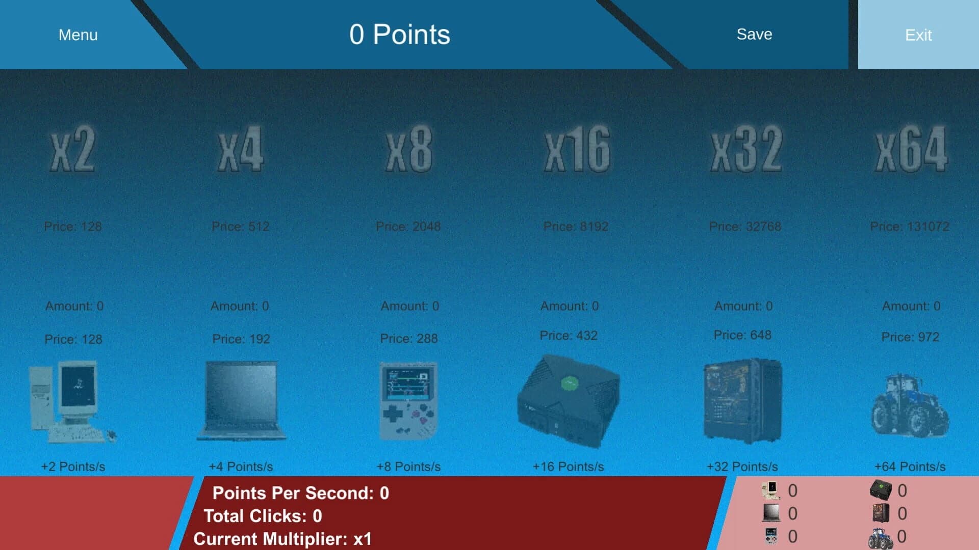 Achievement Clicker screenshot 2
