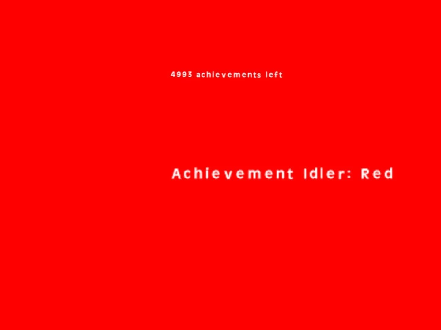 Achievement Idler: Red screenshot 4