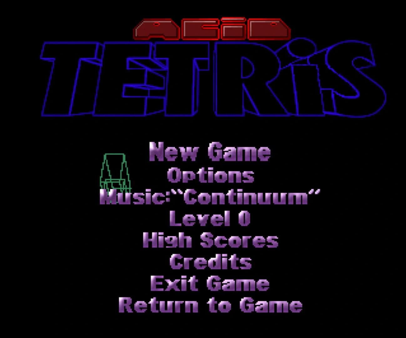 Acid Tetris screenshot 2