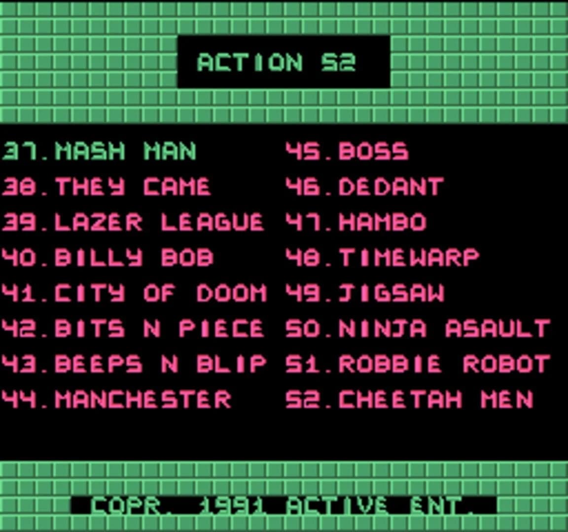 Action 52 screenshot 3