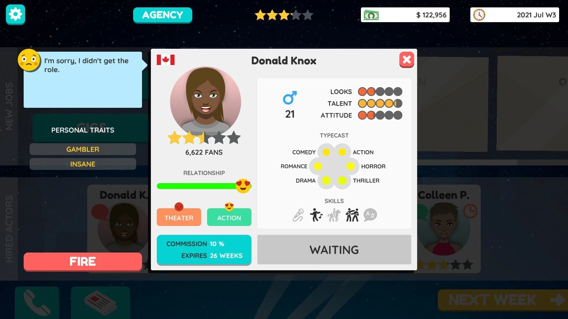 Actor Tycoon 2 screenshot 2