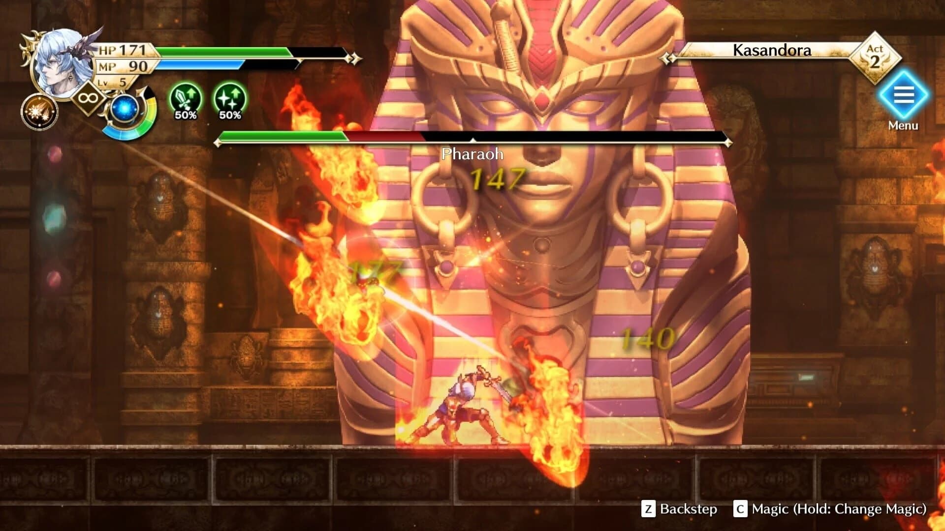 Actraiser Renaissance screenshot 1