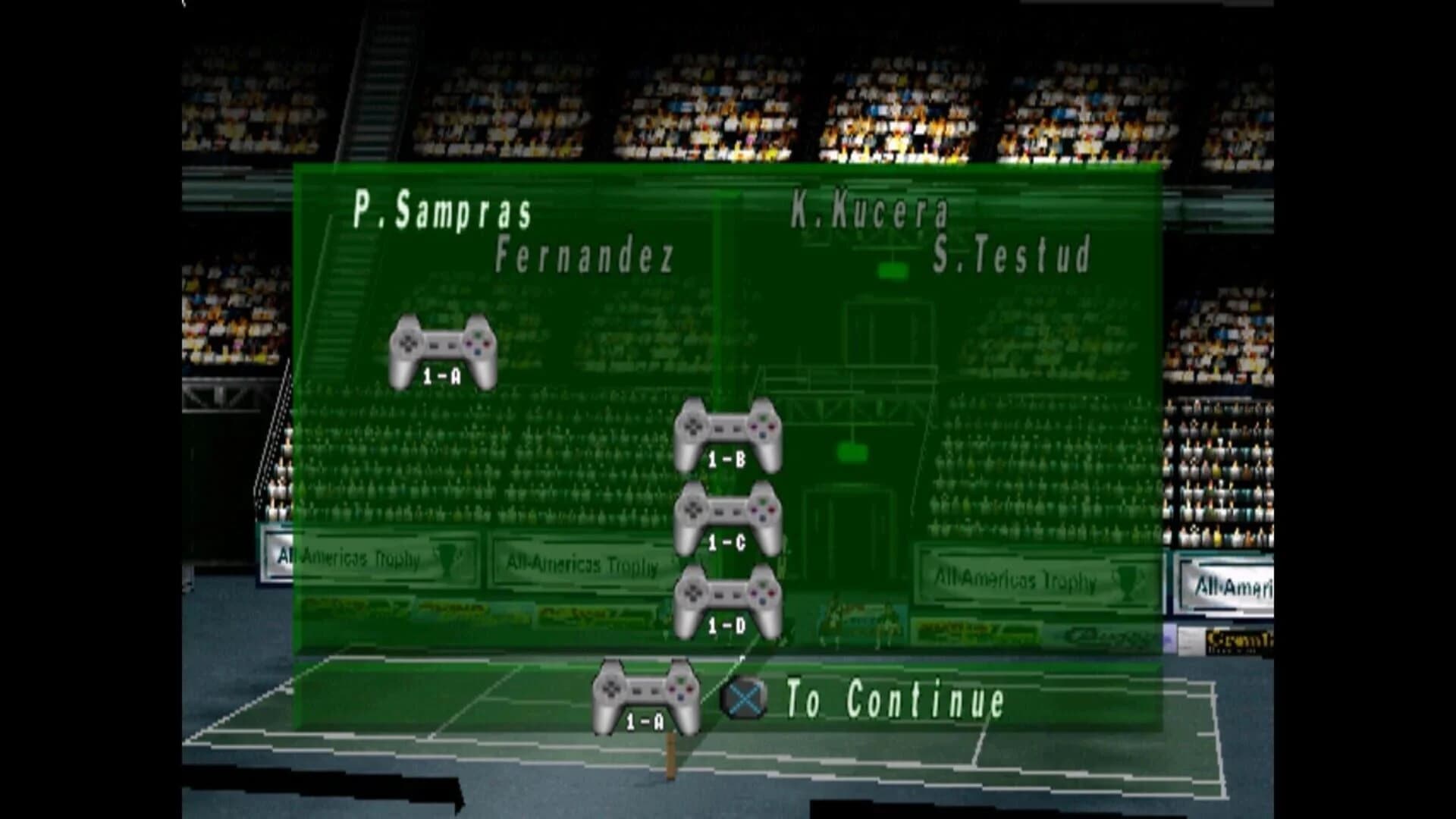 Actua Tennis screenshot 5