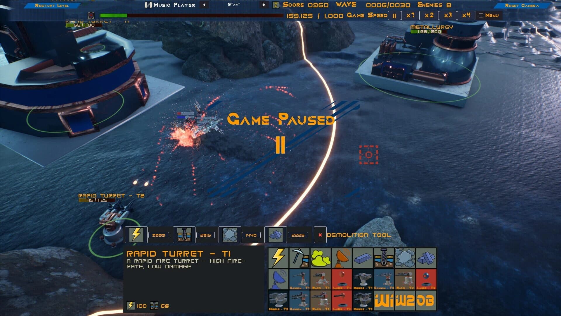 Ad Astra: Sci-Fi Tower Defense screenshot 1