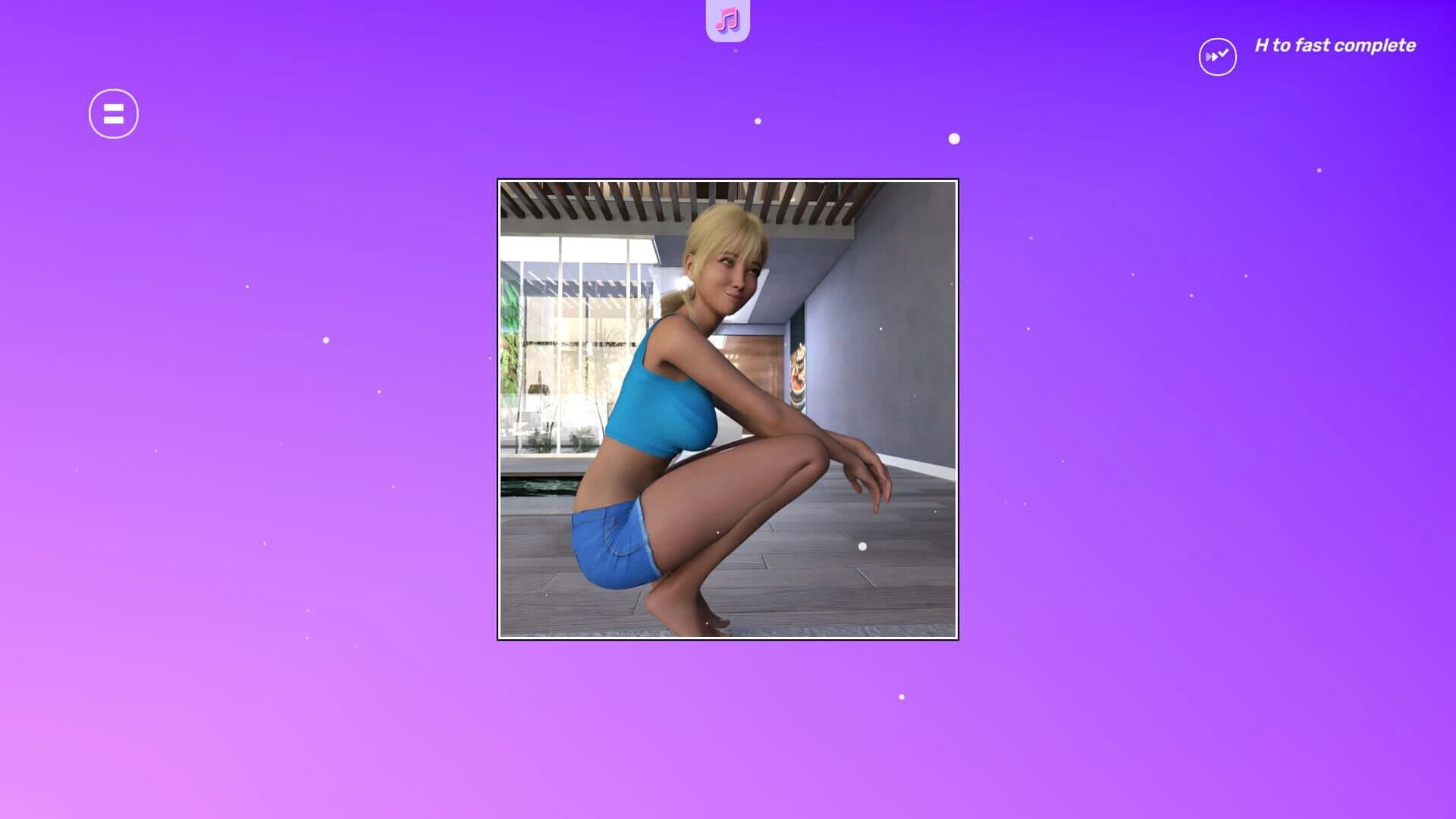 Adult Puzzle: My Cute Neighbor Serene screenshot 1