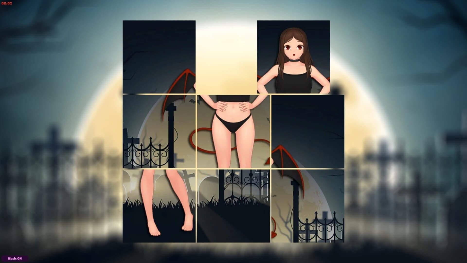 Adult Puzzles: Hentai Halloween screenshot 3