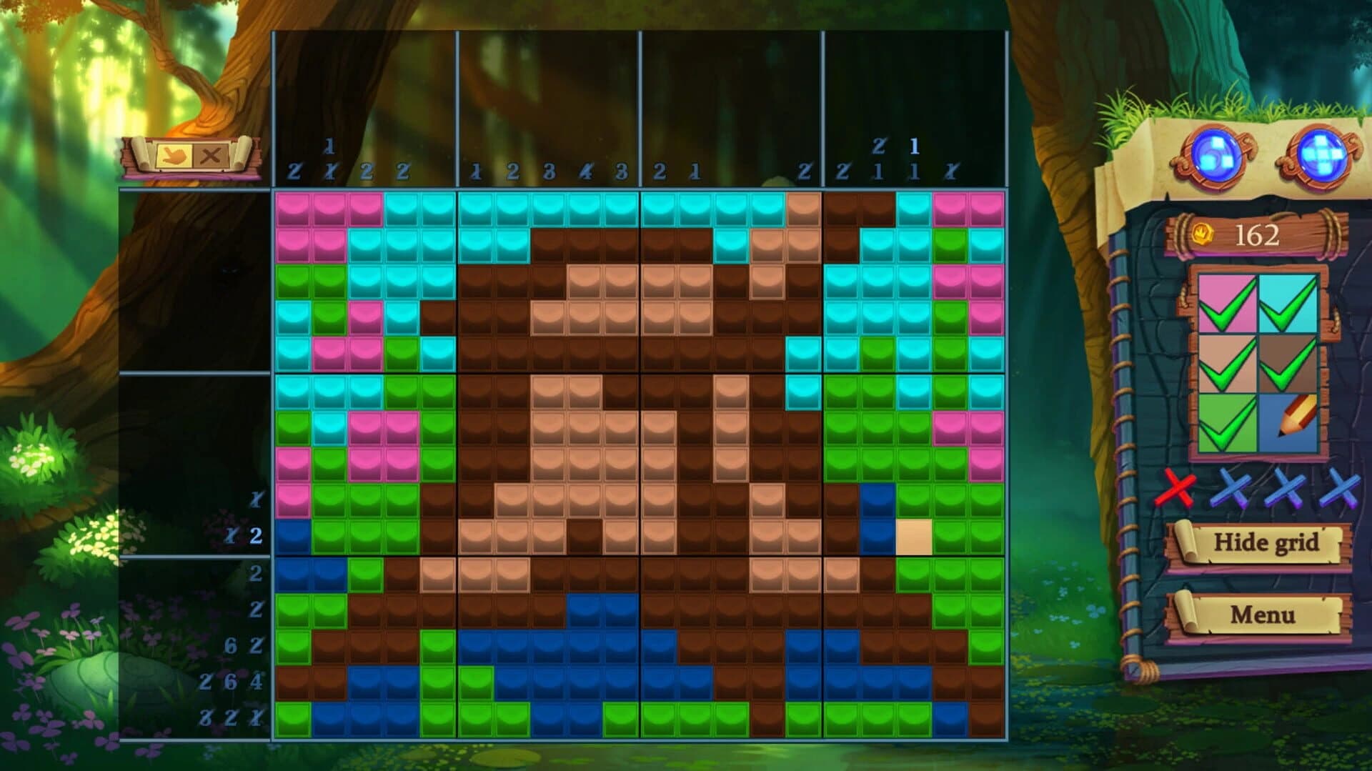 Adventure Mosaics: Forest Spirits screenshot 3