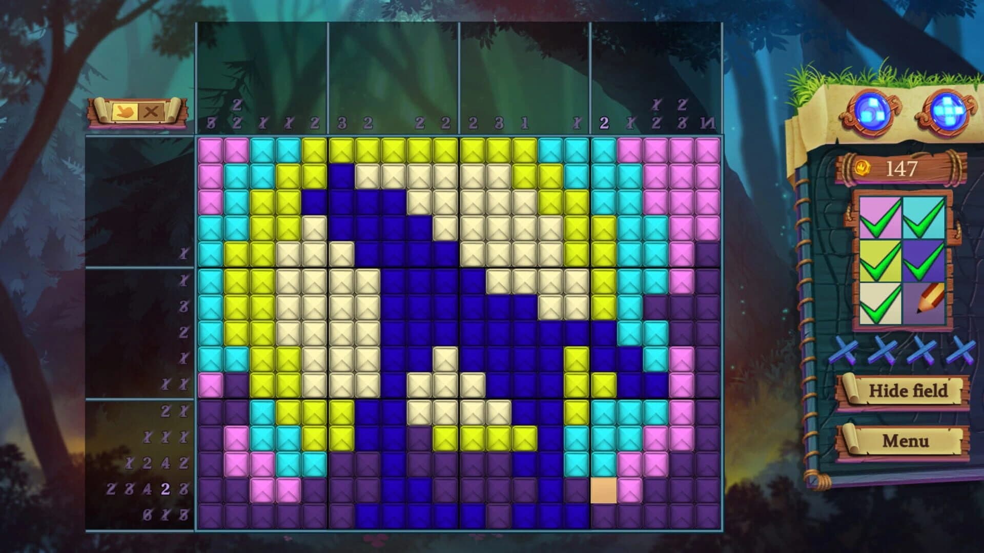 Adventure Mosaics: Forest Spirits screenshot 2