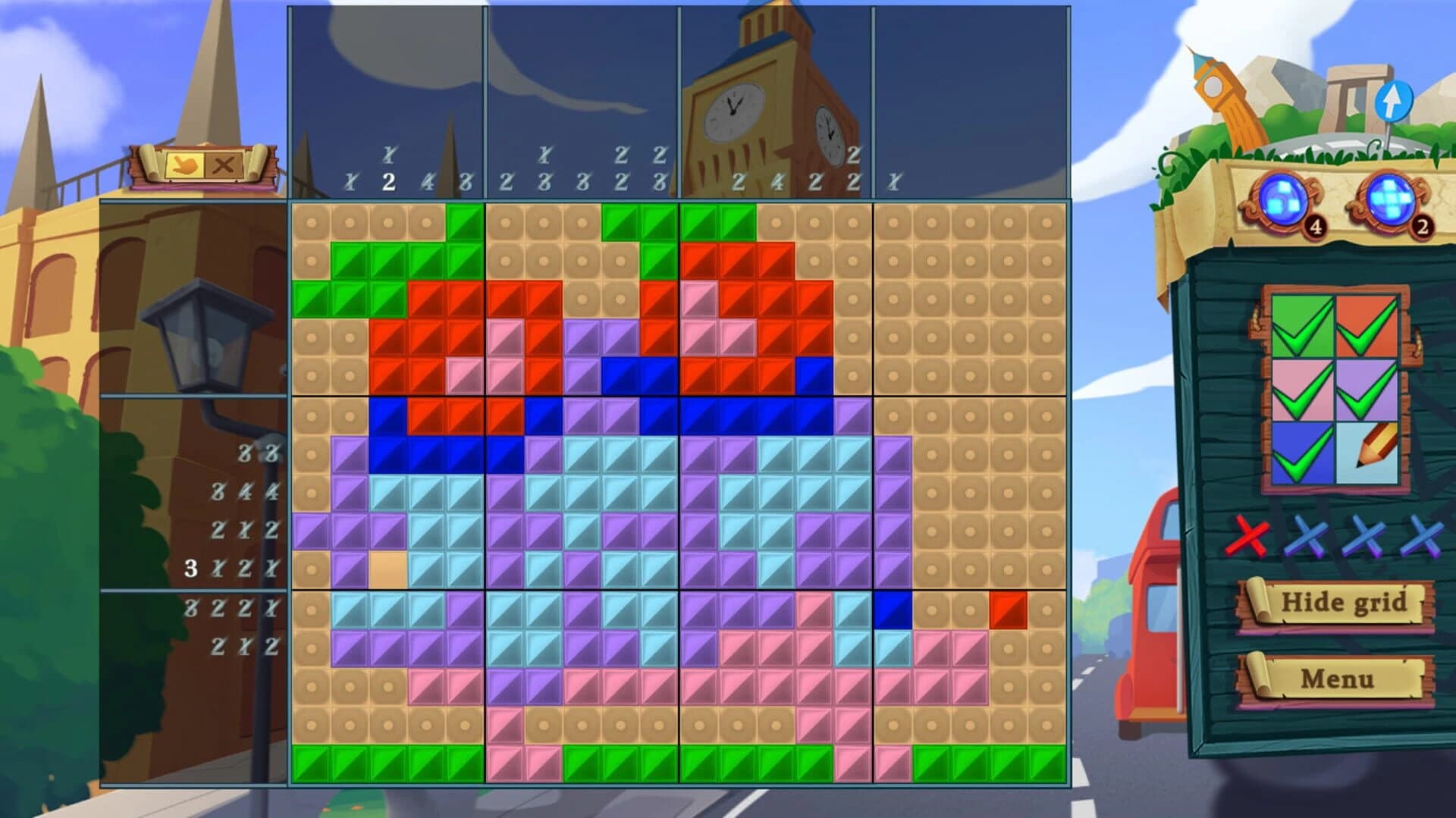 Adventure Mosaics: Moto-Trip screenshot 4