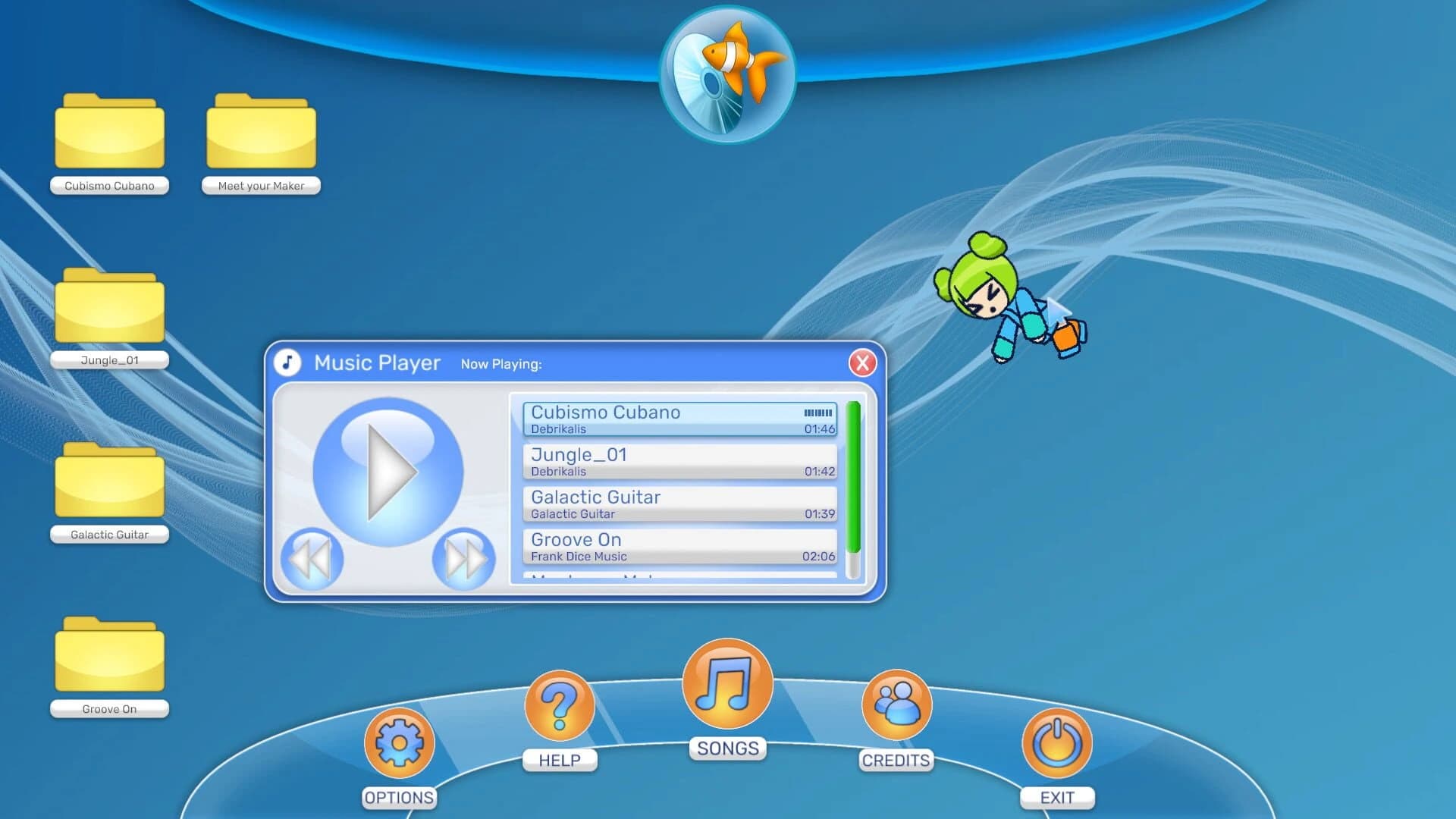 AeroWave OS screenshot 1