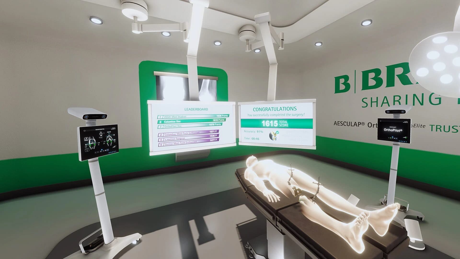 Aesculap OrthoPilot Elite VR Palpation screenshot 5