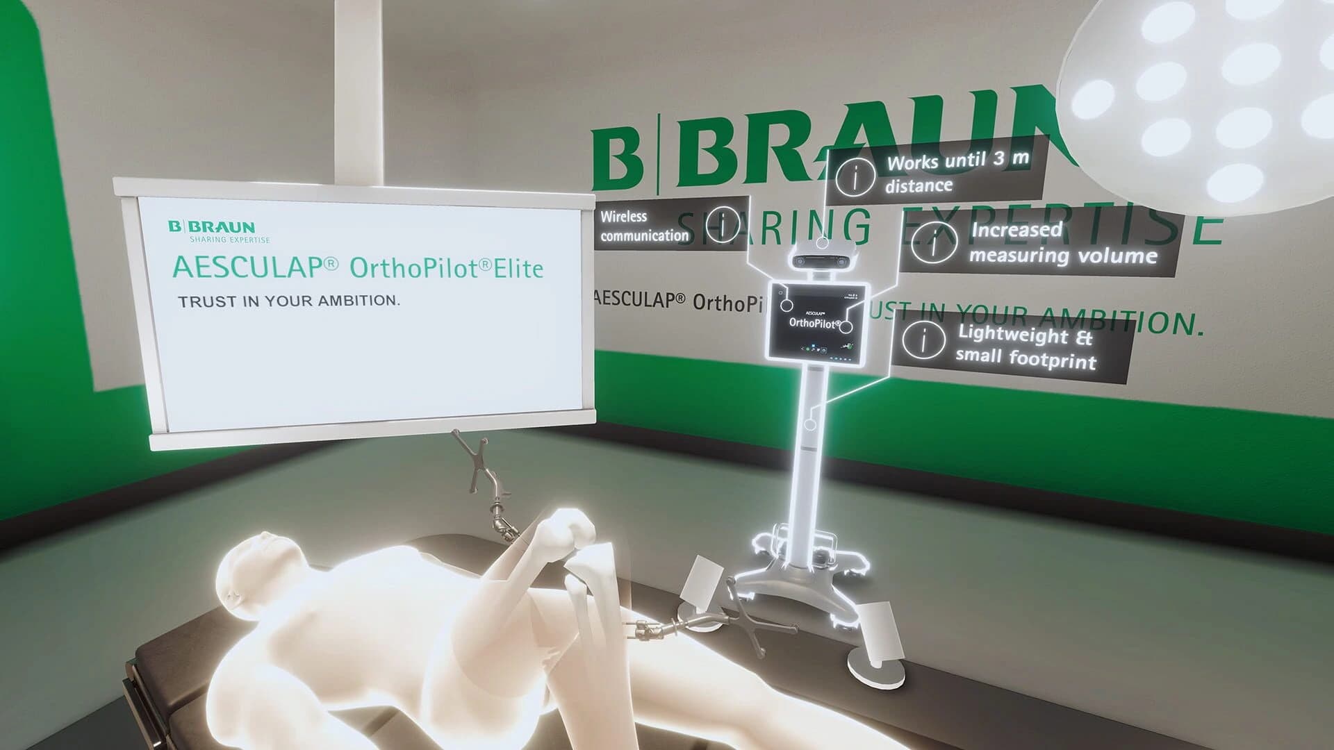 Aesculap OrthoPilot Elite VR Palpation screenshot 3