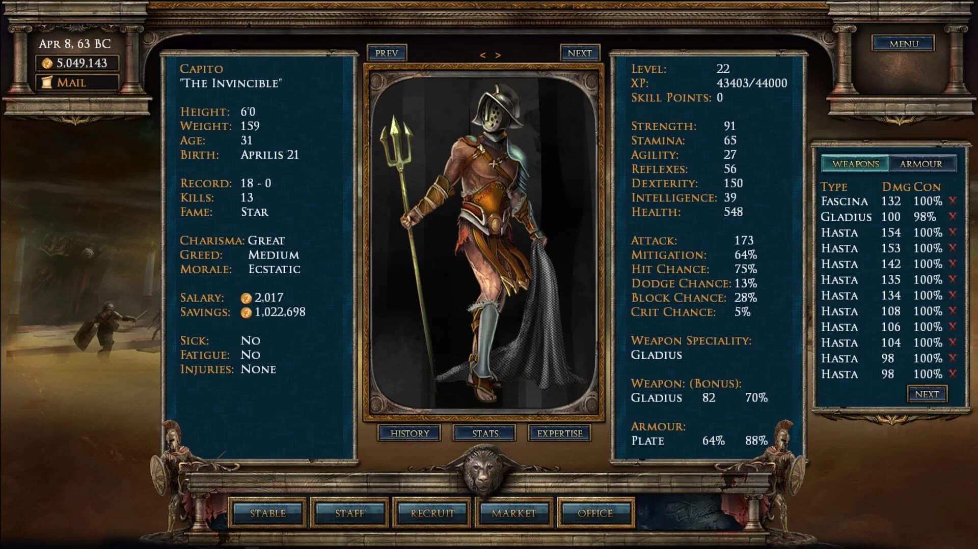 Age of Gladiators screenshot 1