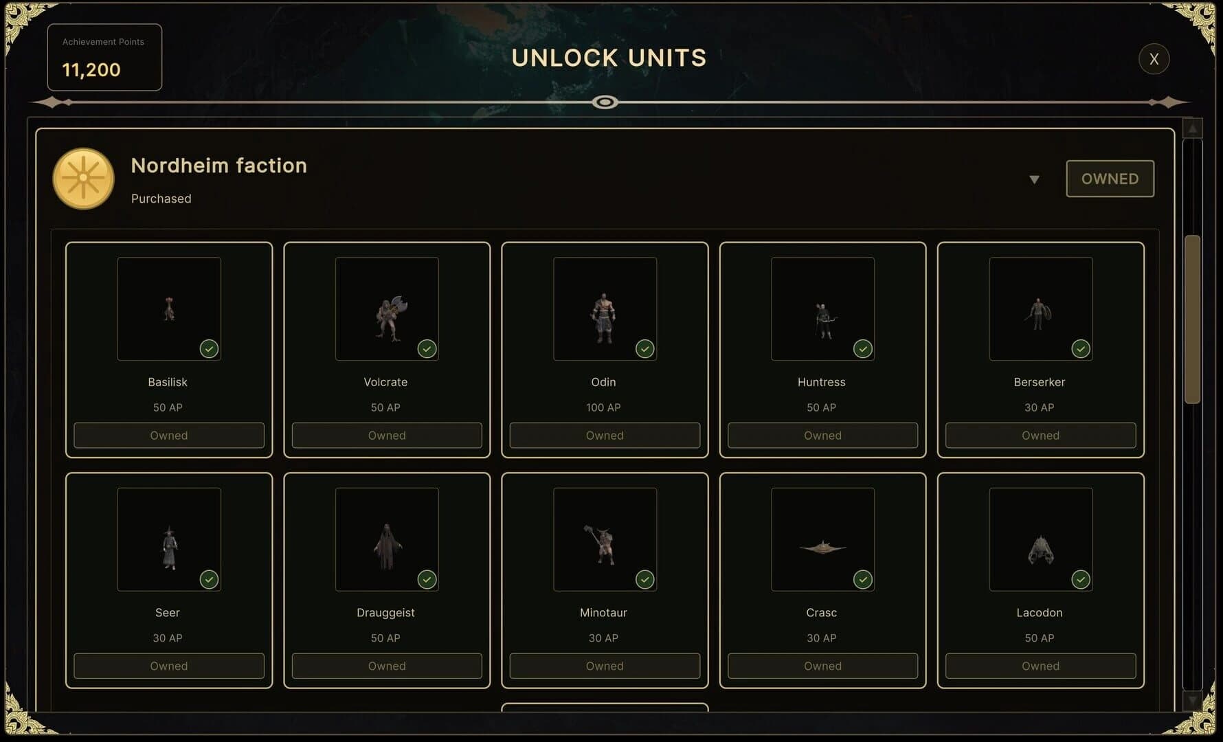 Age of Gods: Nordheim Faction screenshot 1