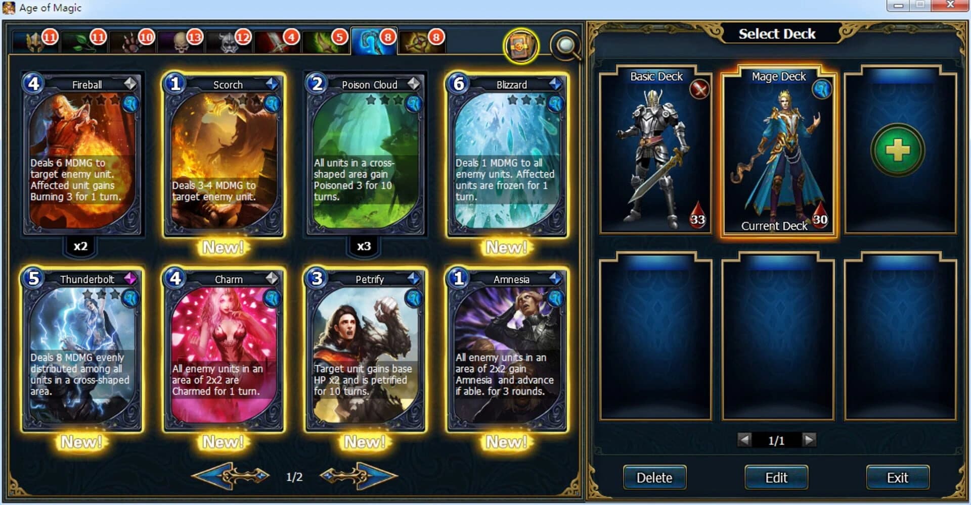 Age of Magic CCG screenshot 2