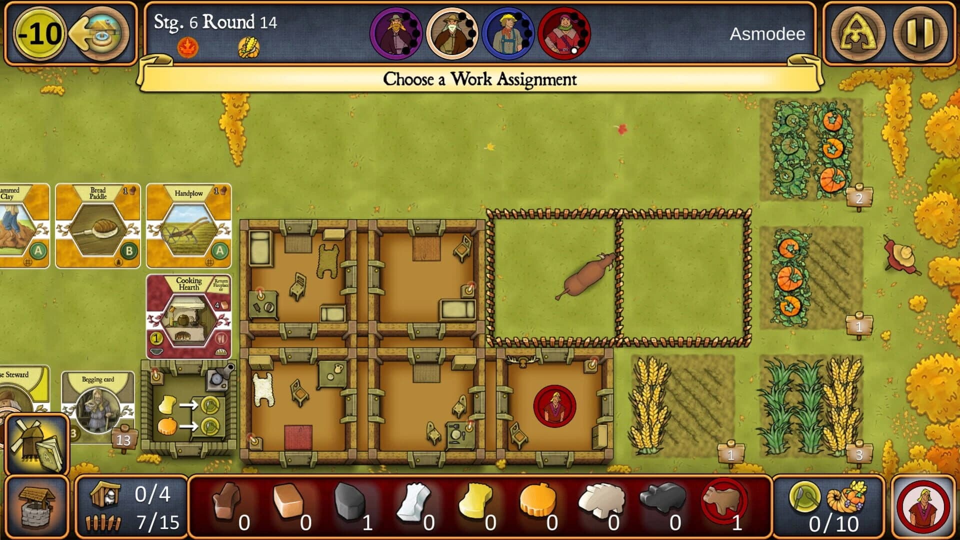 Agricola Revised Edition screenshot 2