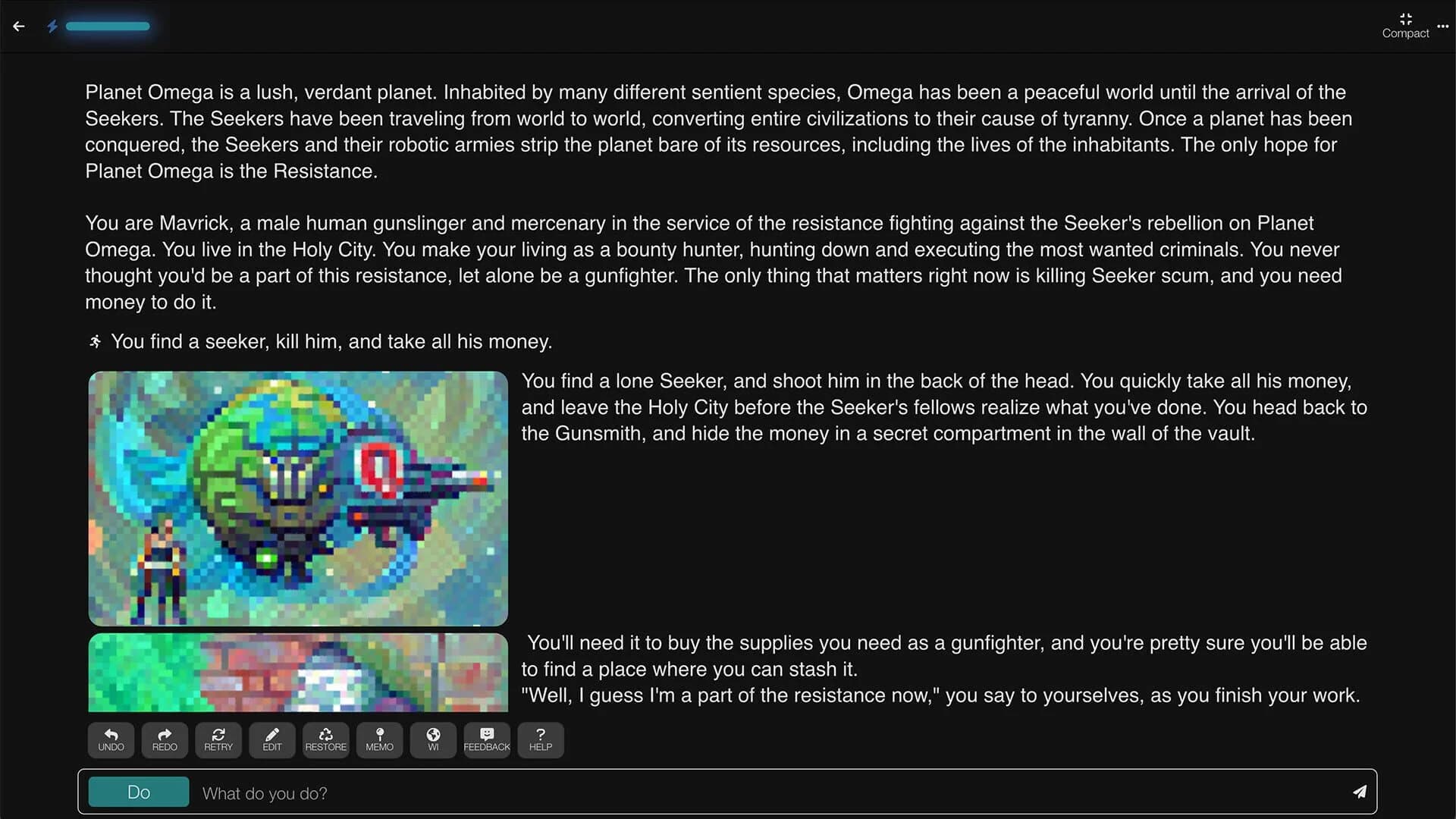 AI Dungeon screenshot 5